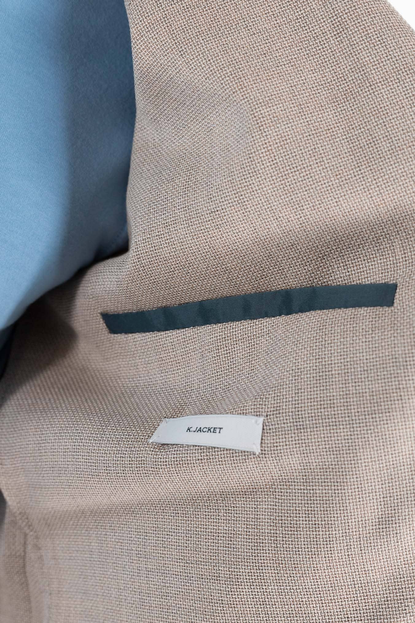 BOGLIOLI Giacca "K-Jacket" Hopsack Fresco Lana Beige