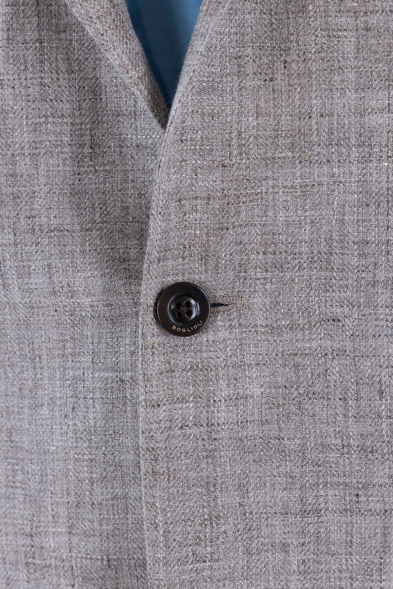 BOGLIOLI Giacca "K-Jacket" Lino Tortora