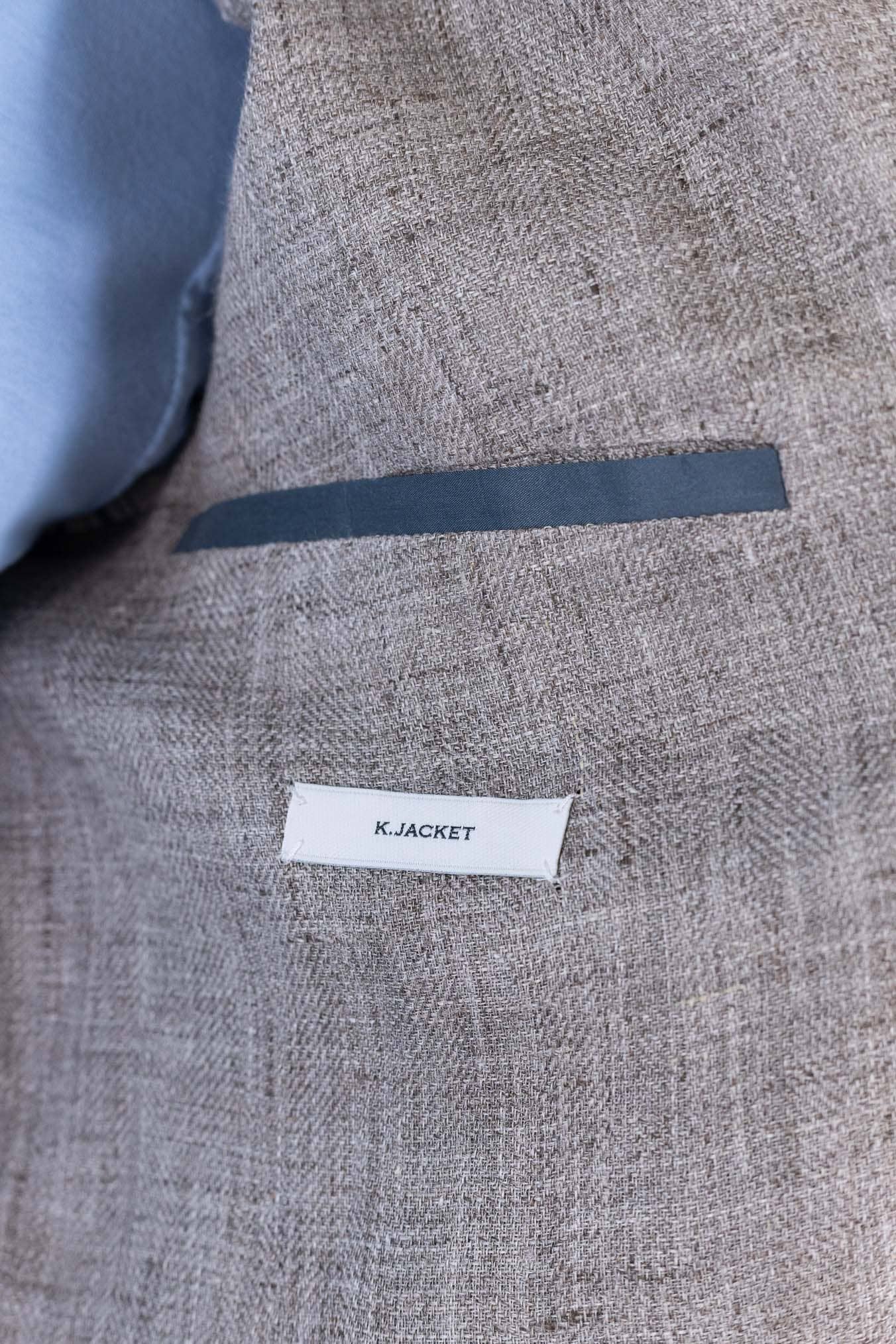 BOGLIOLI Giacca "K-Jacket" Lino Tortora