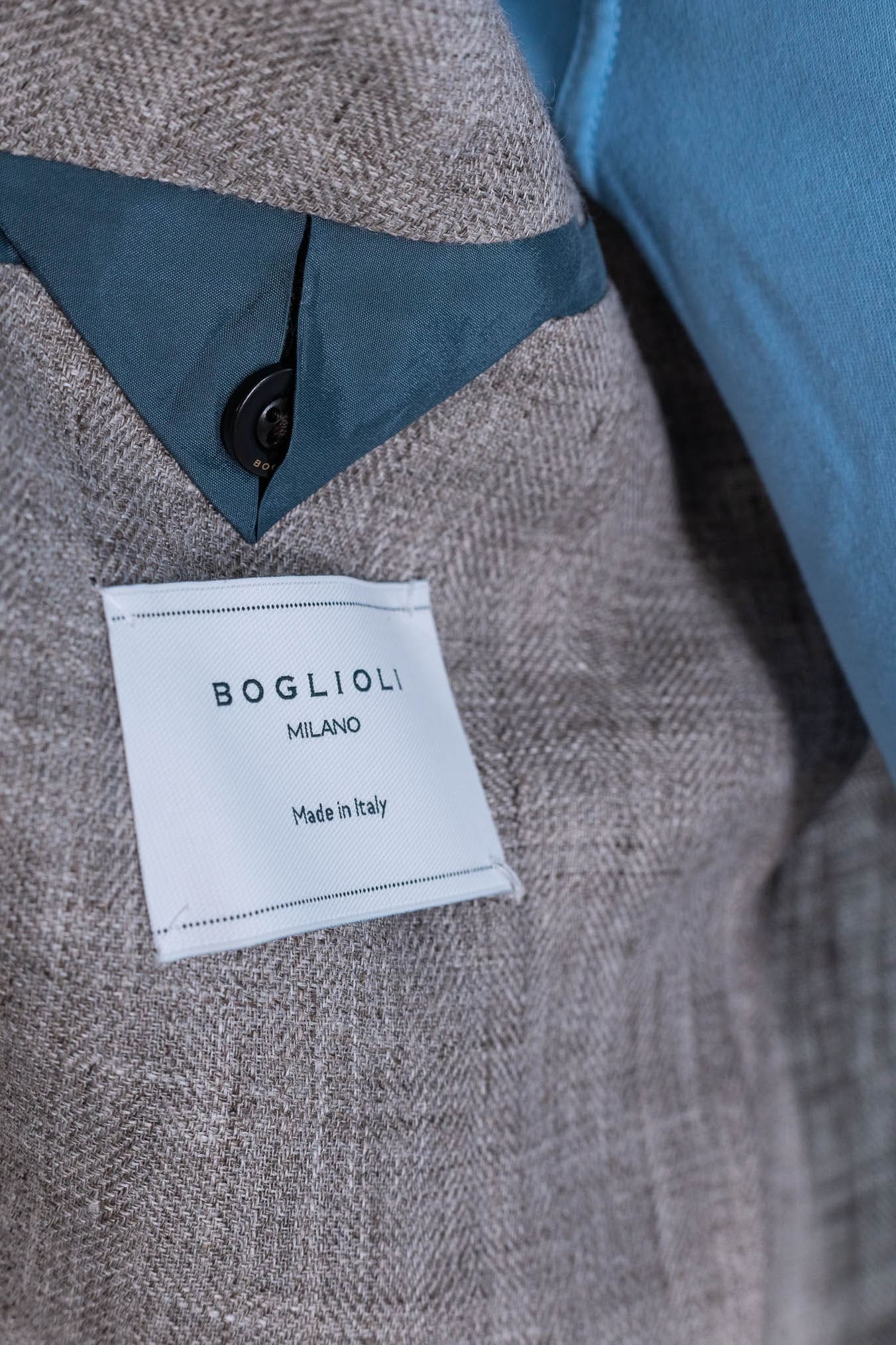 BOGLIOLI Giacca "K-Jacket" Lino Tortora