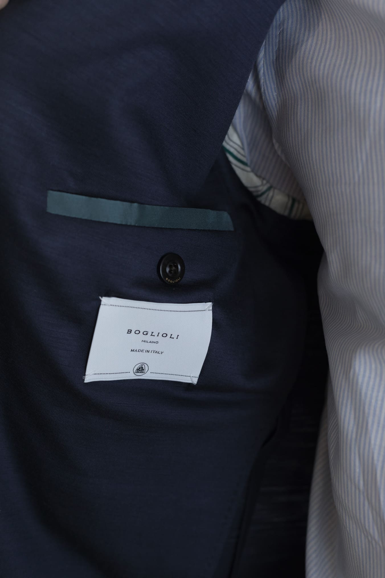 BOGLIOLI Giacca K-Jacket Lana Washed Blu