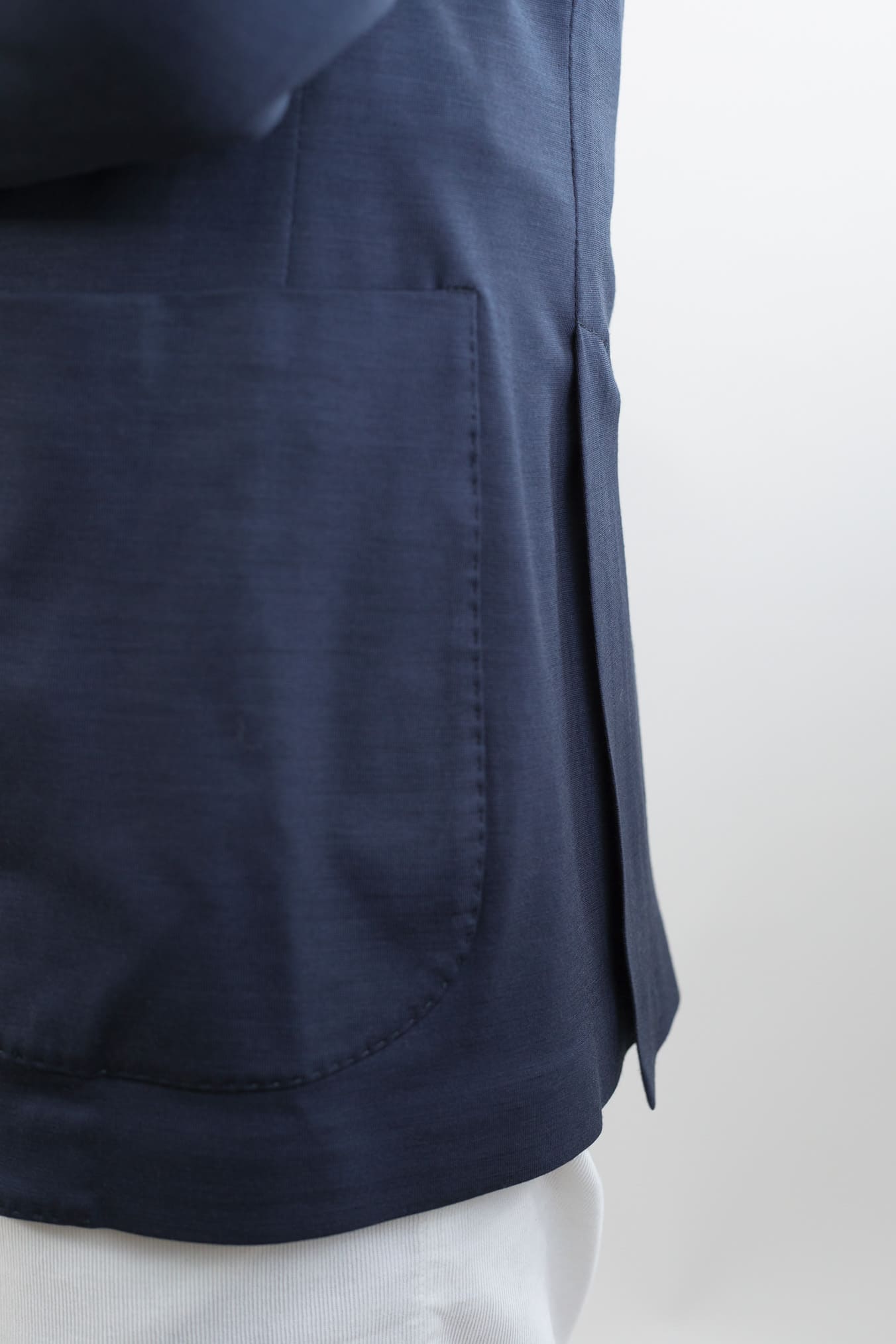 BOGLIOLI Giacca K-Jacket Lana Washed Blu