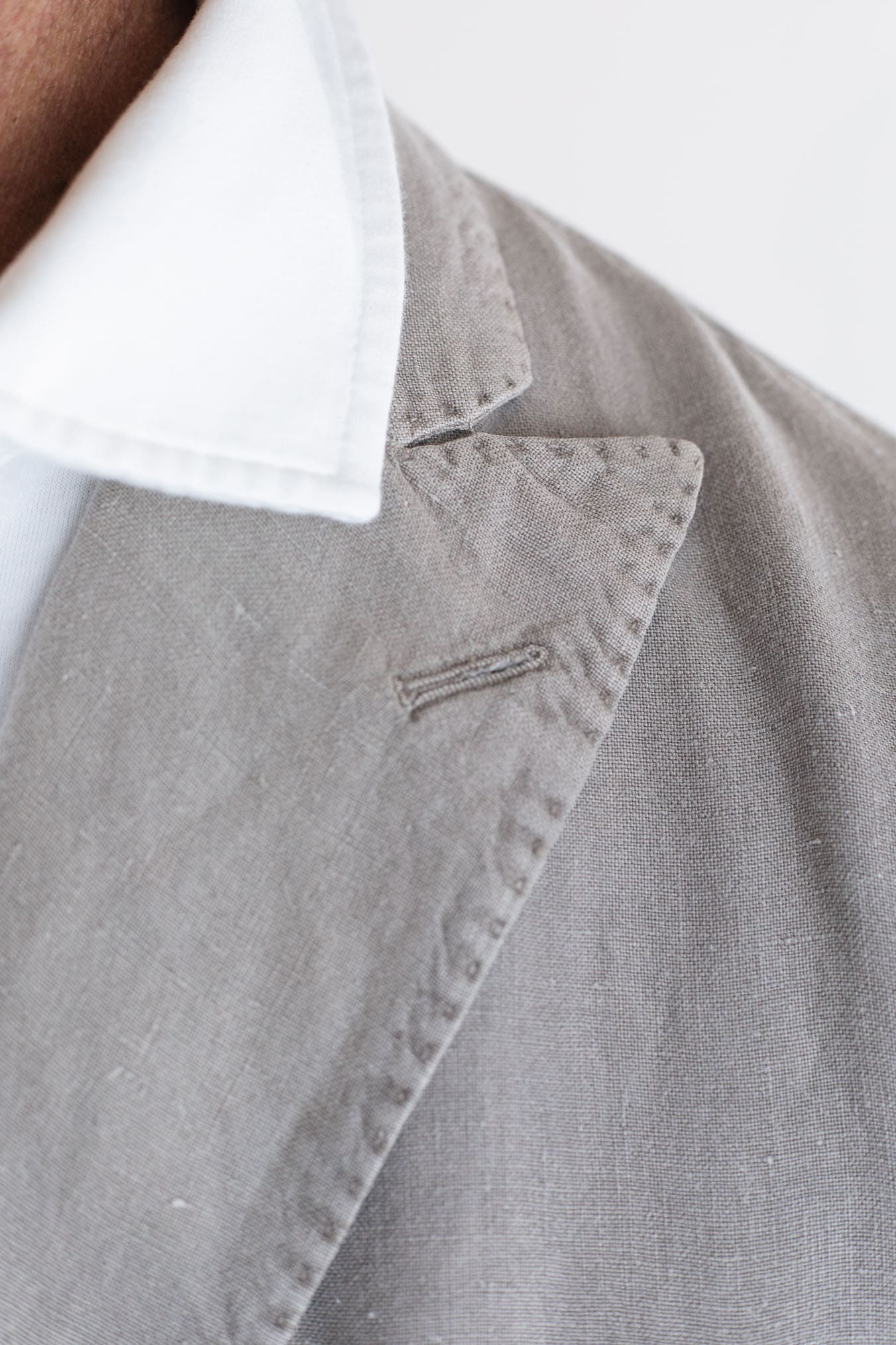 BOGLIOLI Abito K-Jacket Lino Washed Beige