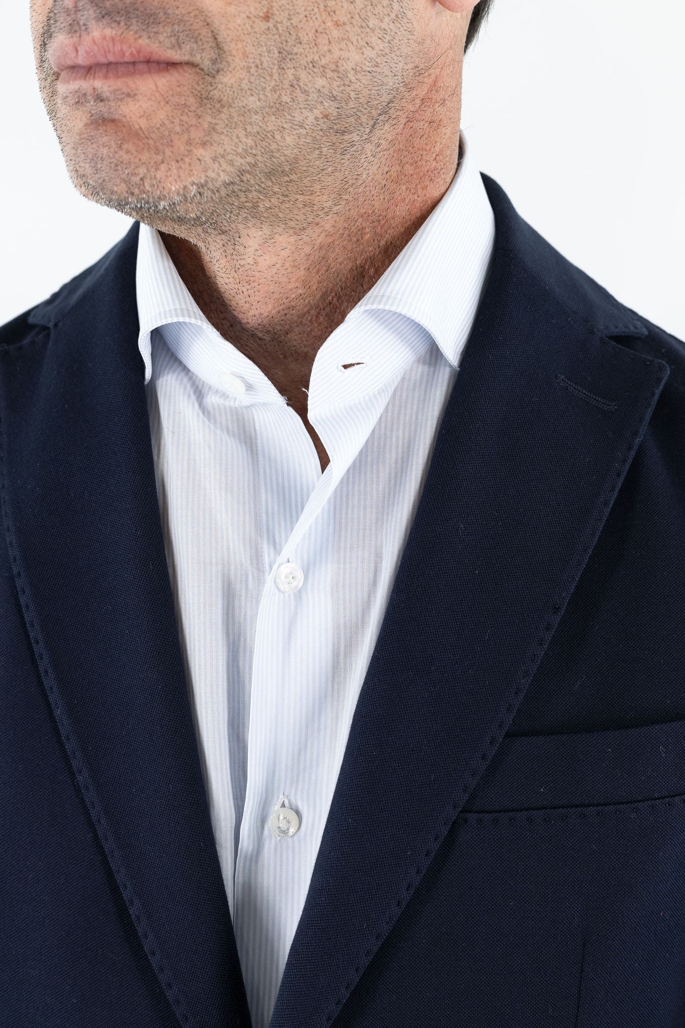 CIRCOLO 1901 Giacca Jersey Cotone Piquet Blu