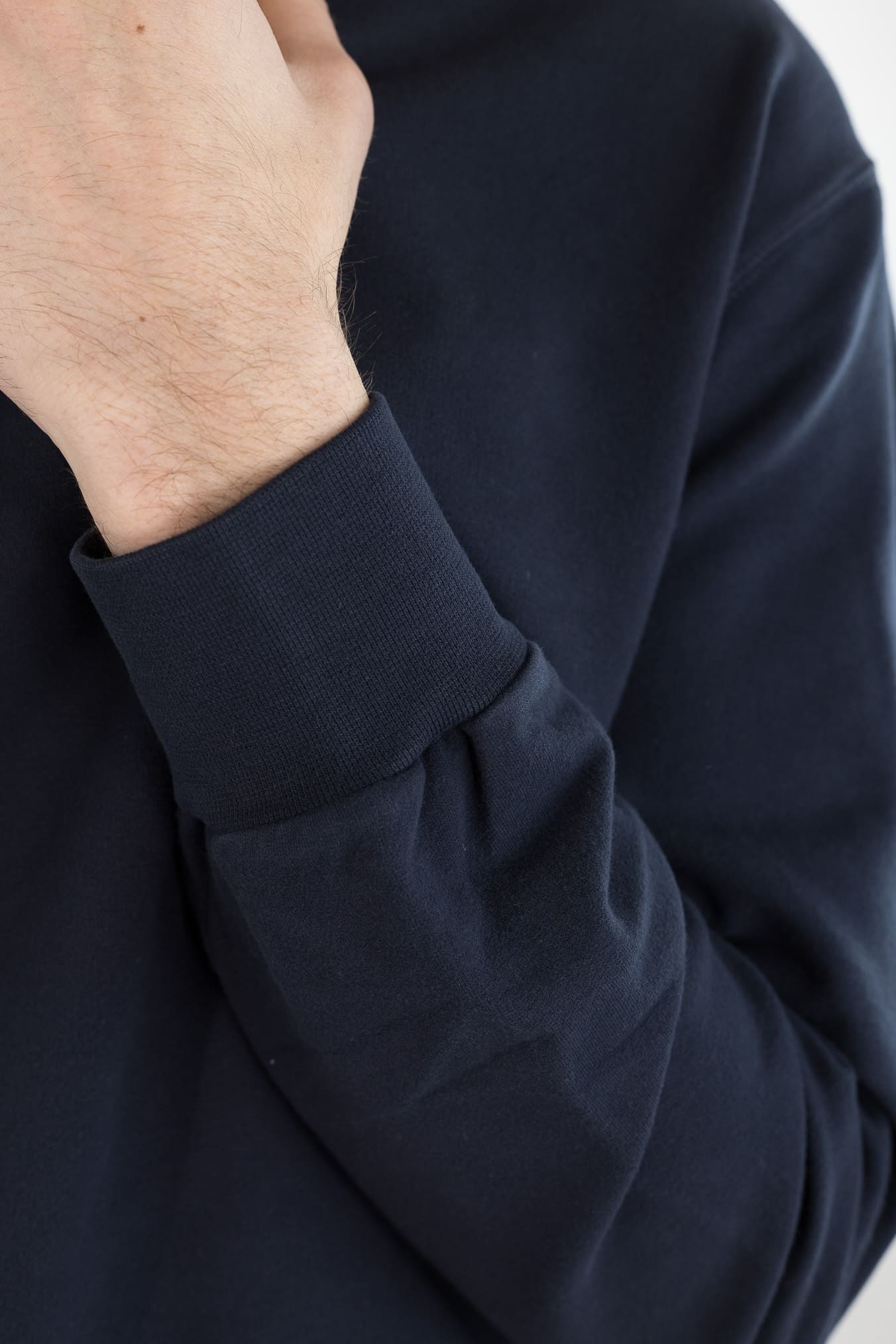 CIRCOLO 1901 Felpa Jersey Cotone Blu