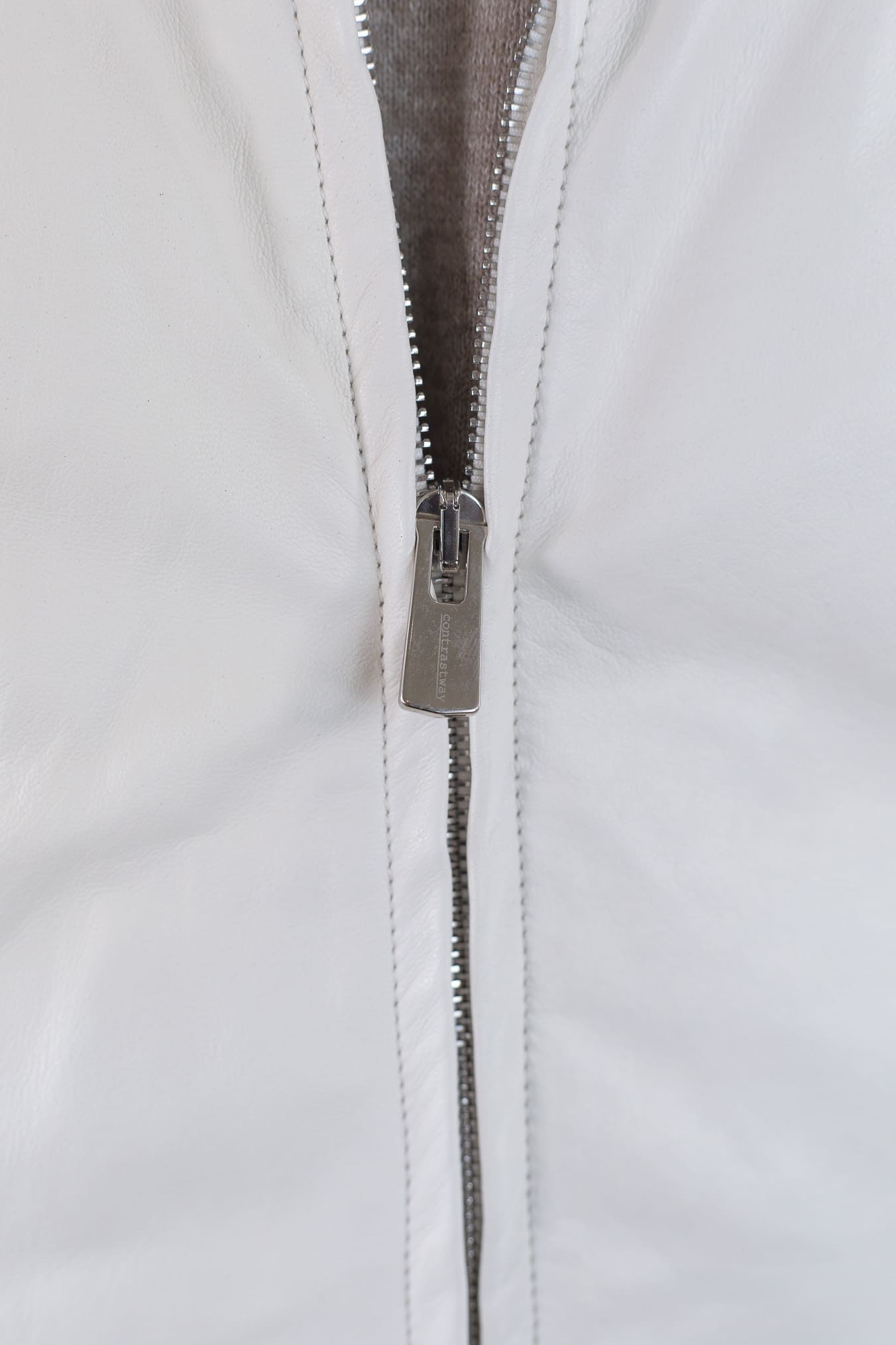 CONTRASTWAY Giubbotto Bio Skin Glove Bianco