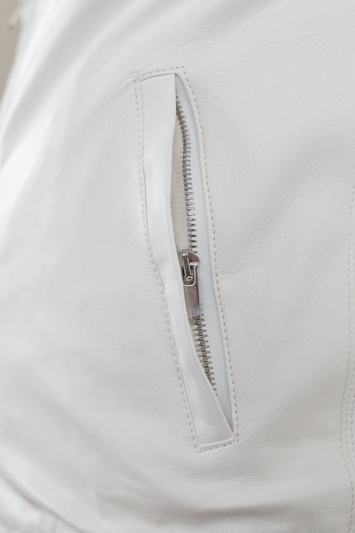 CONTRASTWAY Giubbotto Bio Skin Glove Bianco