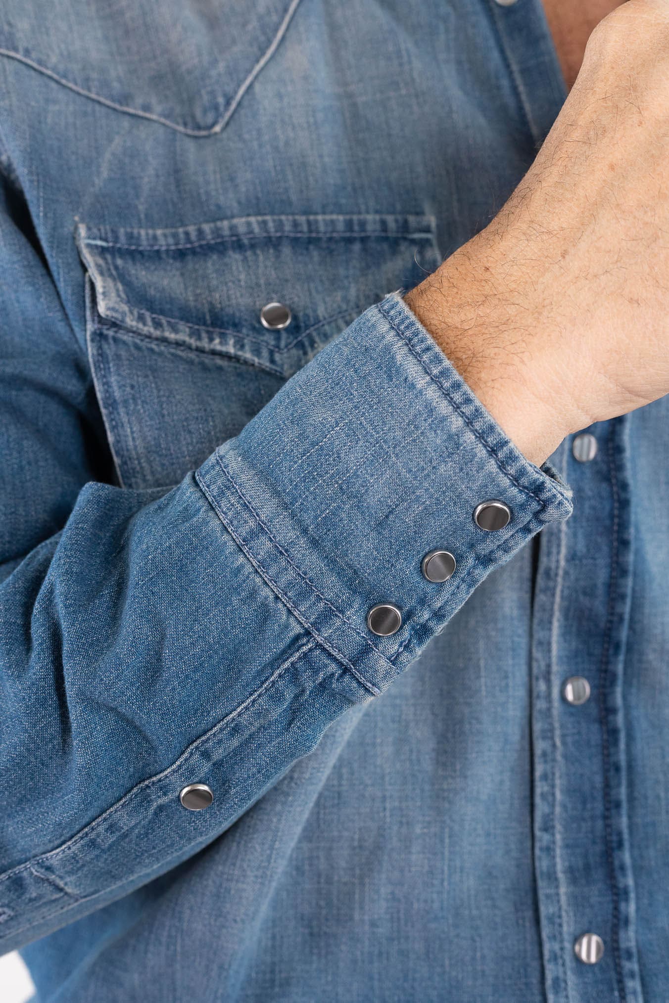 DONDUP Camicia Texana Denim