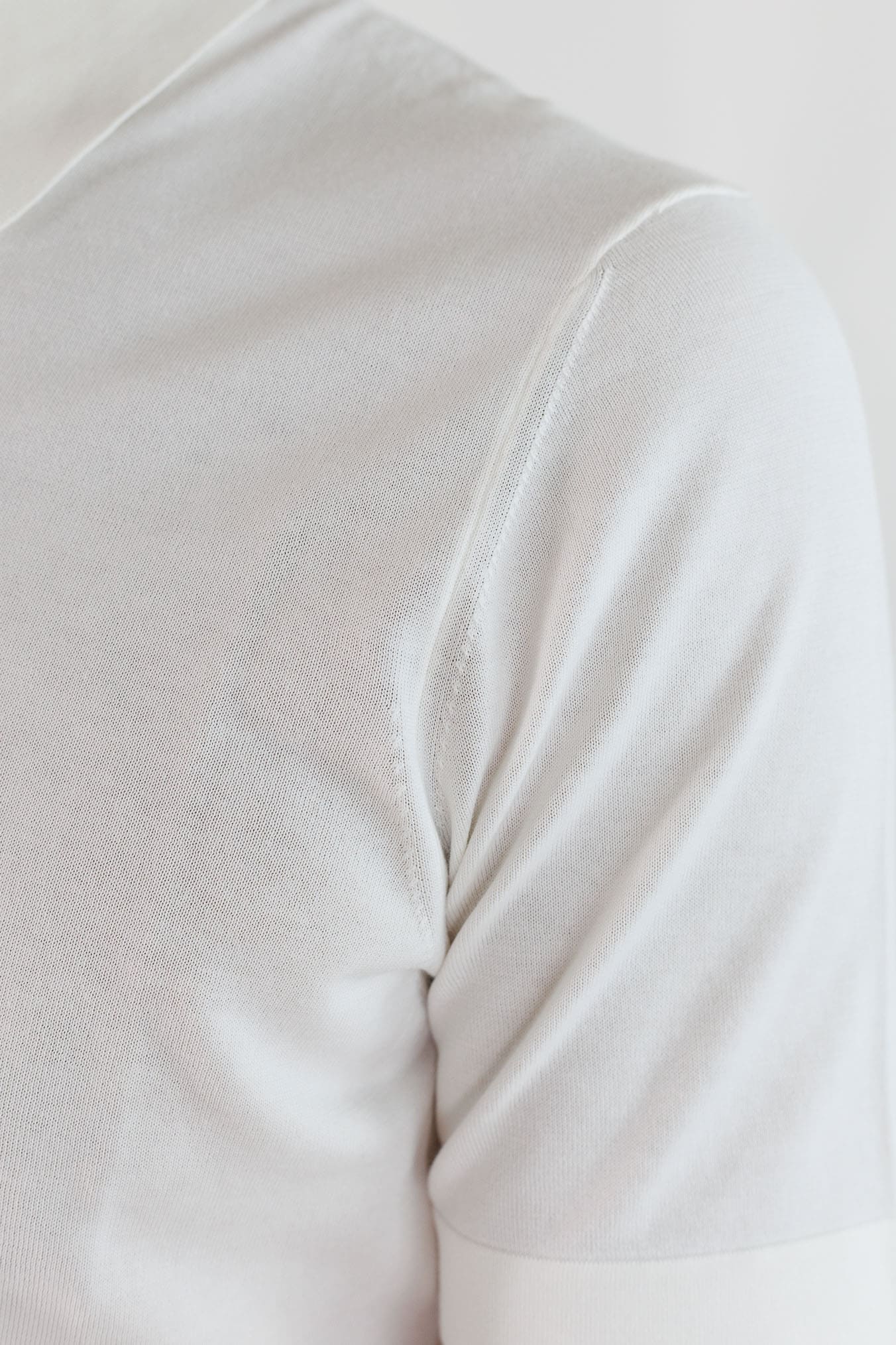 DRUMOHR Polo Cotone Frosted Superlight Bianco Latte