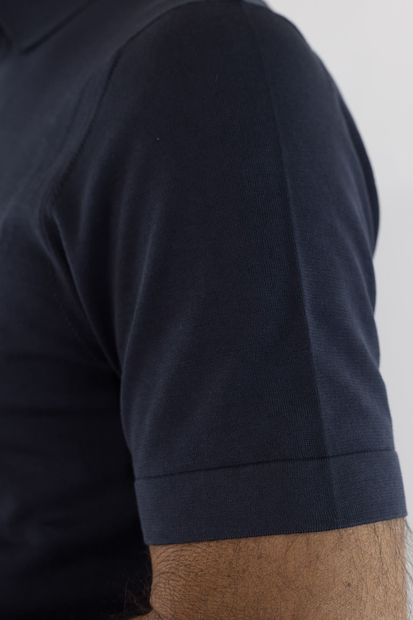 DRUMOHR Polo Cotone Frosted Superlight Blu