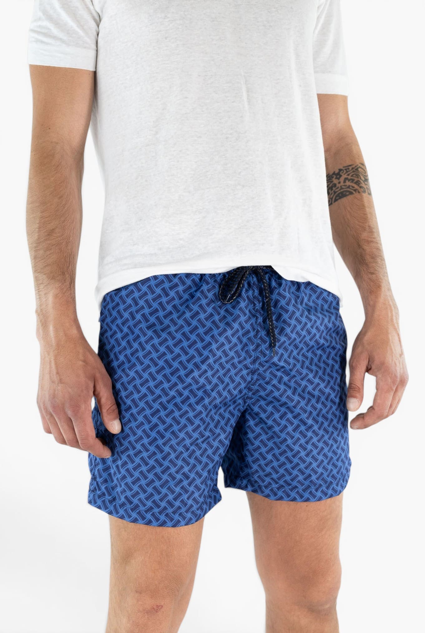 DRUMOHR Costume Mare Ultraleggero Biscottino Blu