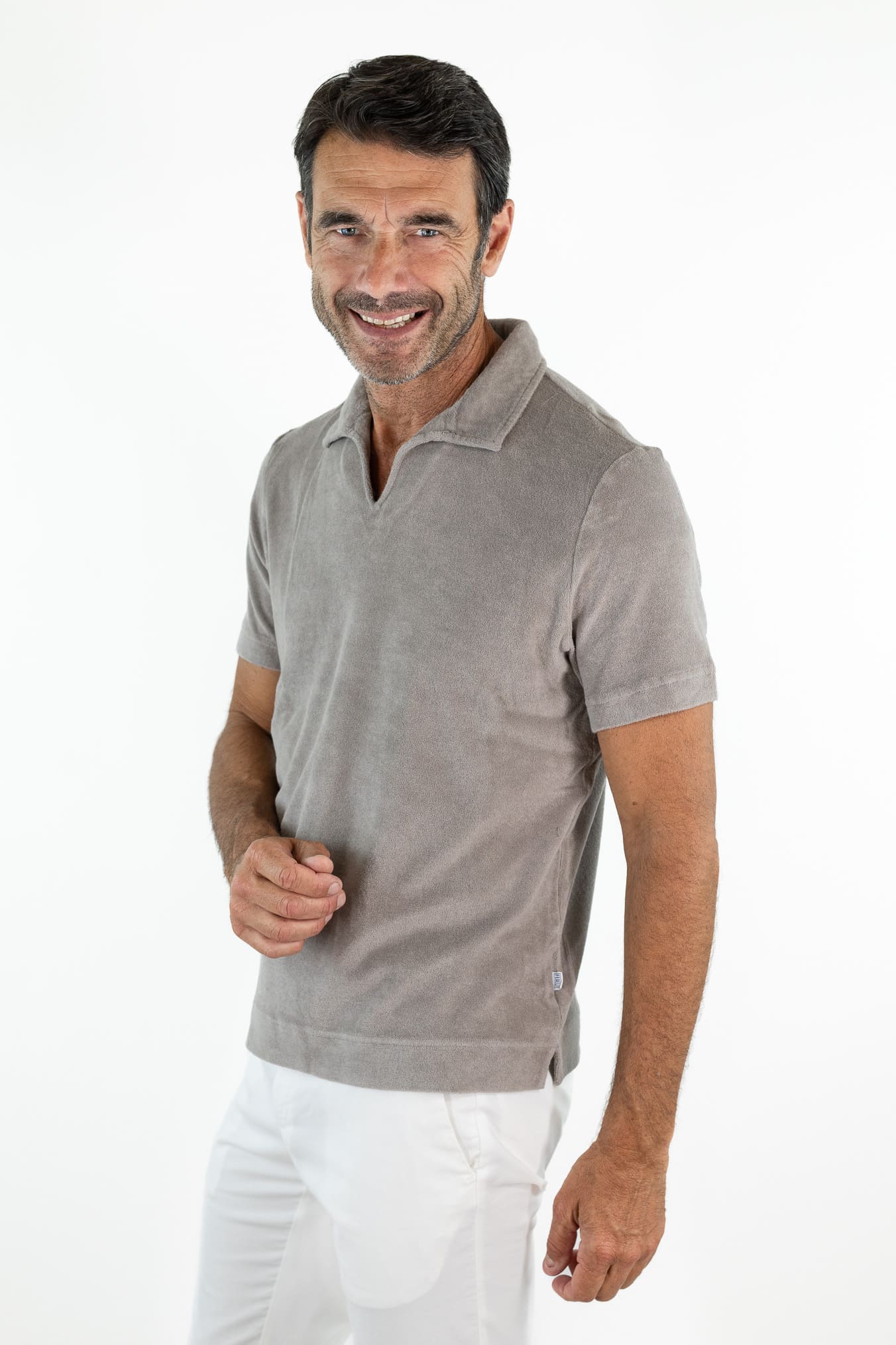 FEDELI Polo Skipper Spugna "Peter" Tortora