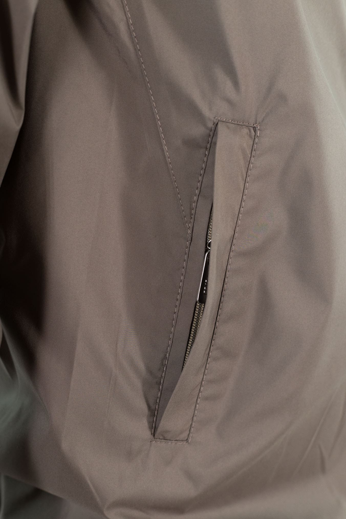 FEDELI Giubbino Reversibile "Ted" Airstop Tortora Beige