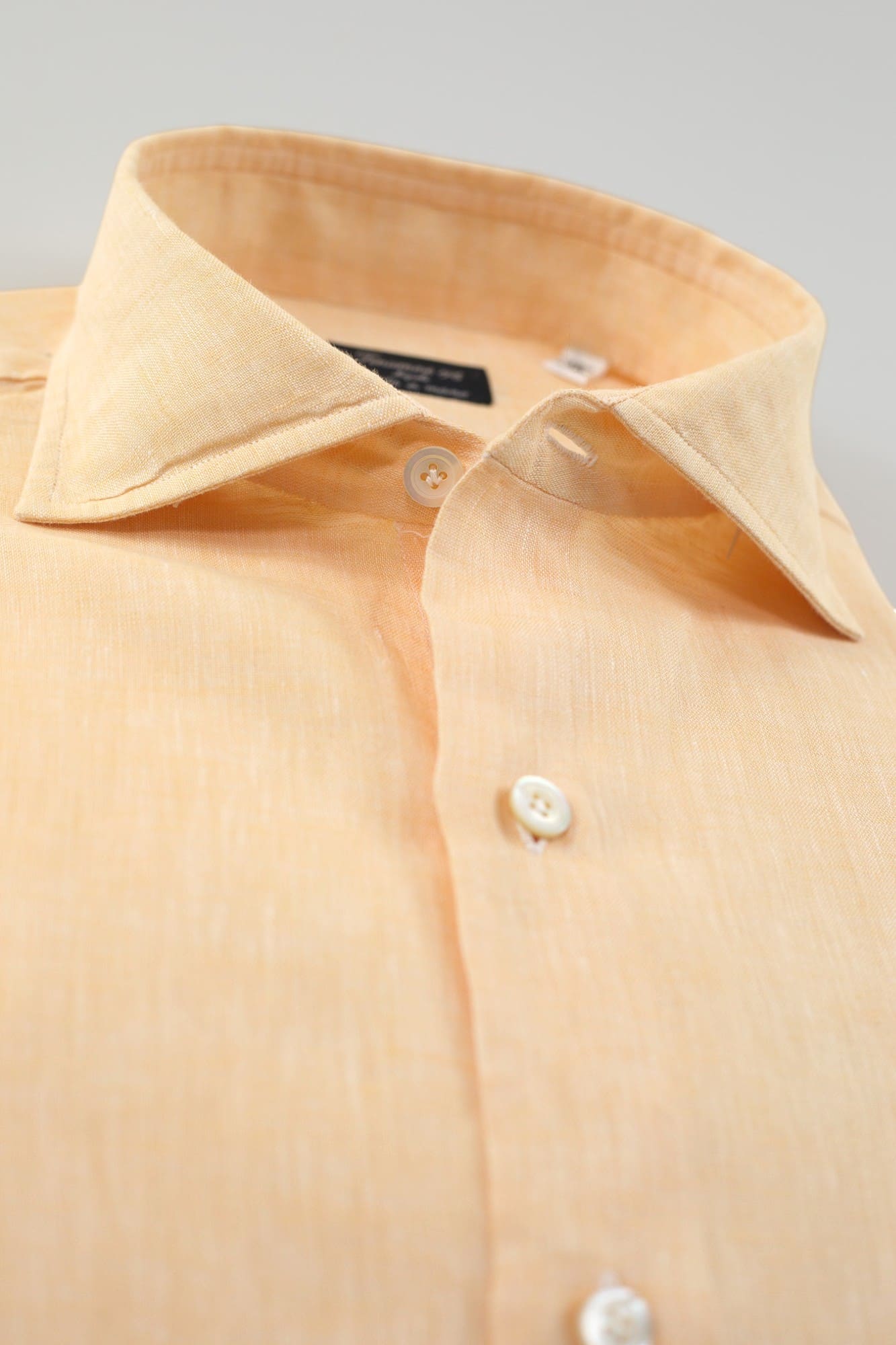 FINAMORE Camicia Napoli Lino Pesca