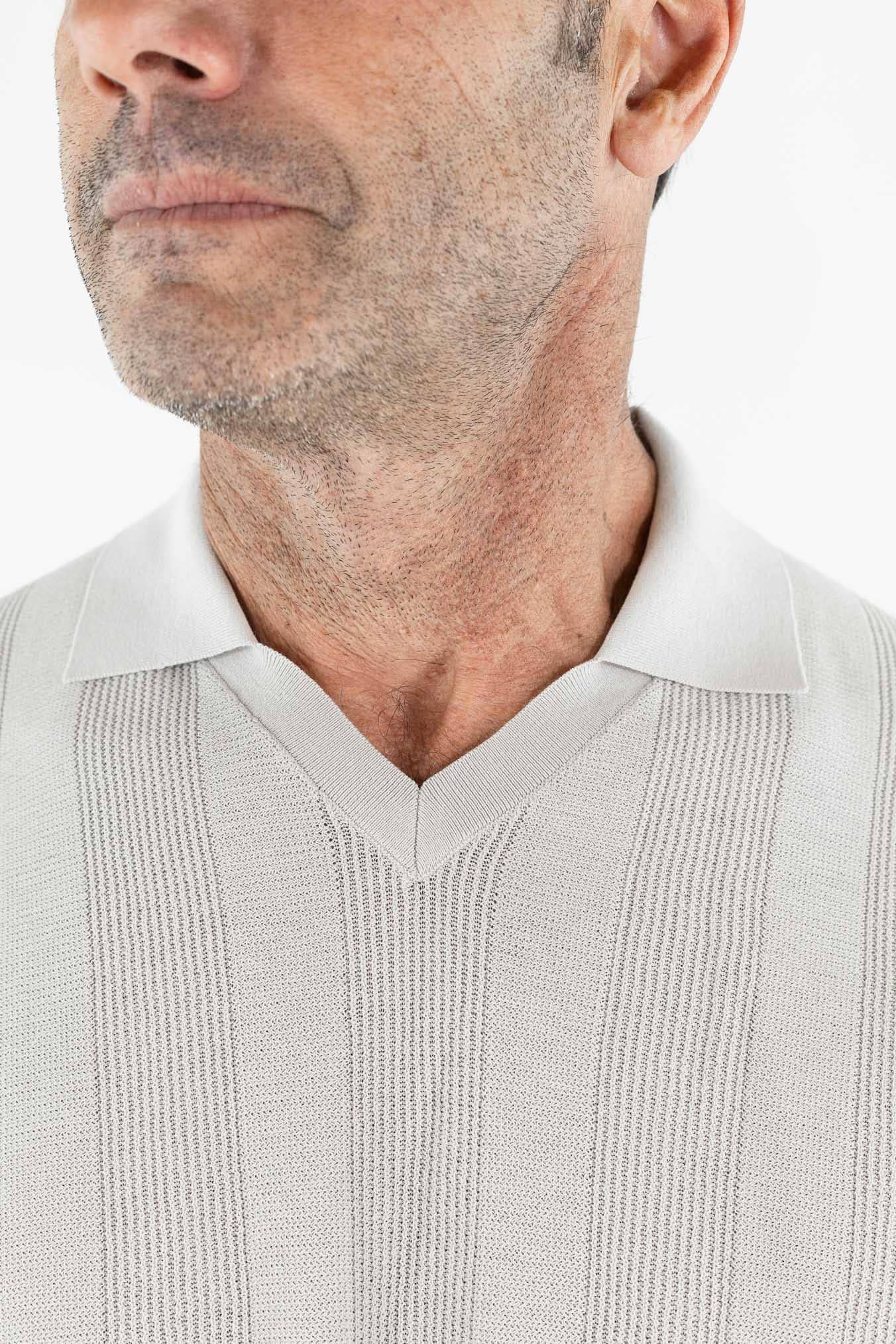 GUARINO Polo Skipper Calciatore Beige Sabbia