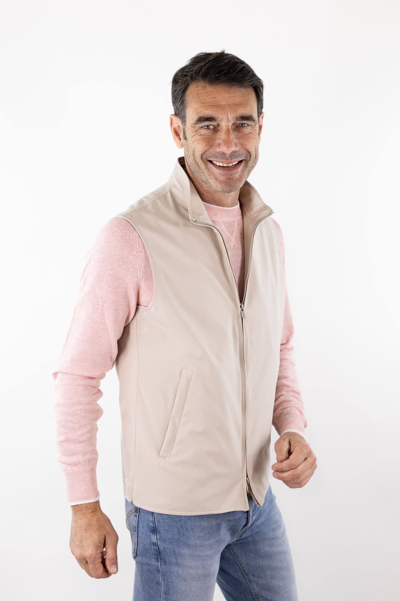 GUARINO Gilet Olmetex Beige