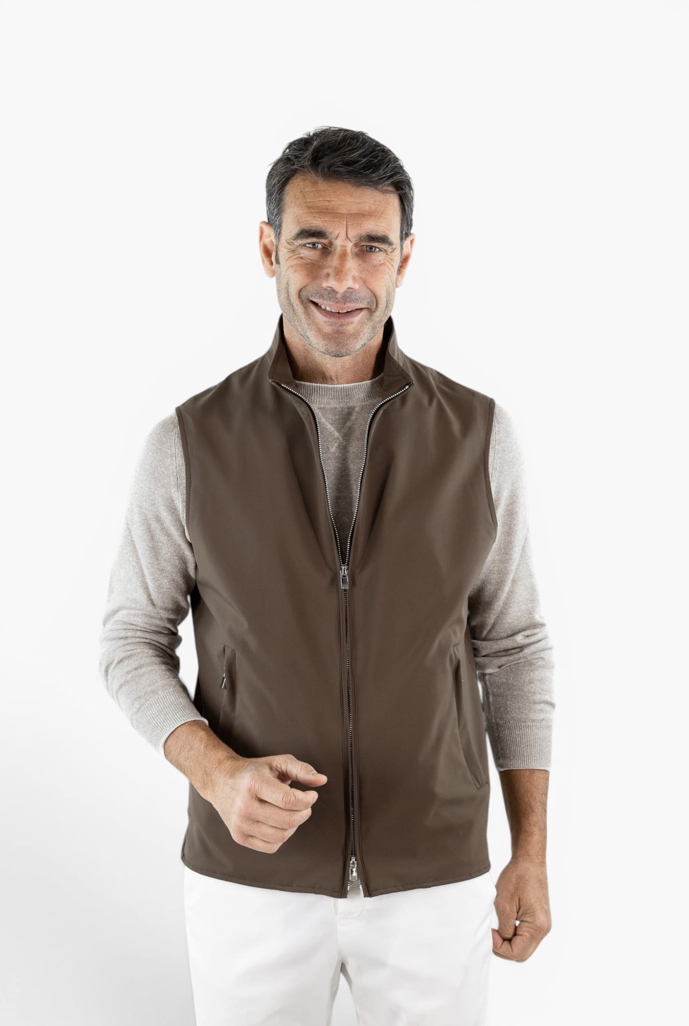 GUARINO Gilet Olmetex Testa di Moro
