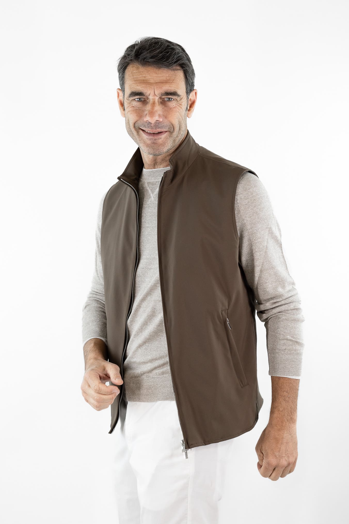 GUARINO Gilet Olmetex Testa di Moro