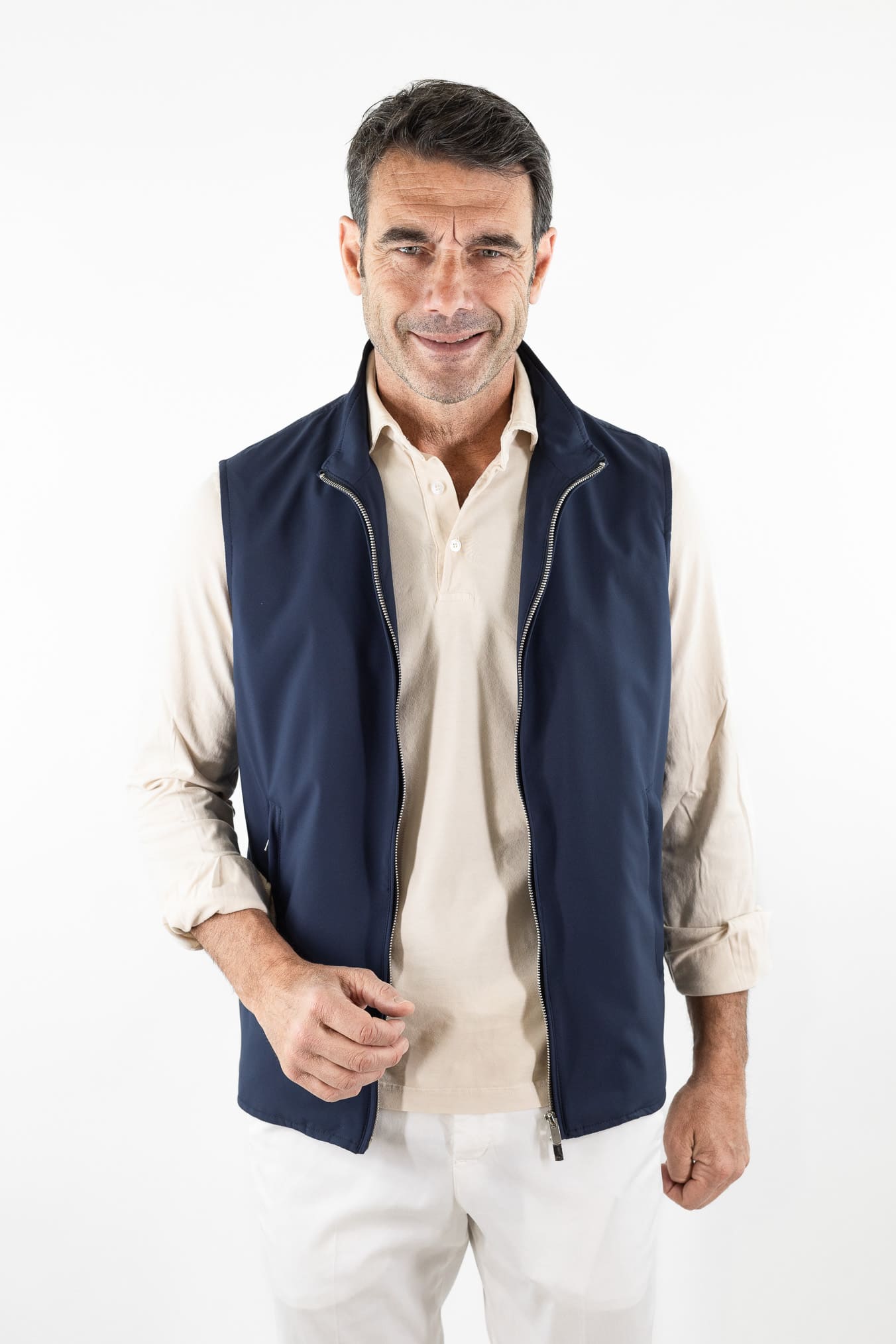 GUARINO Gilet Olmetex Blu