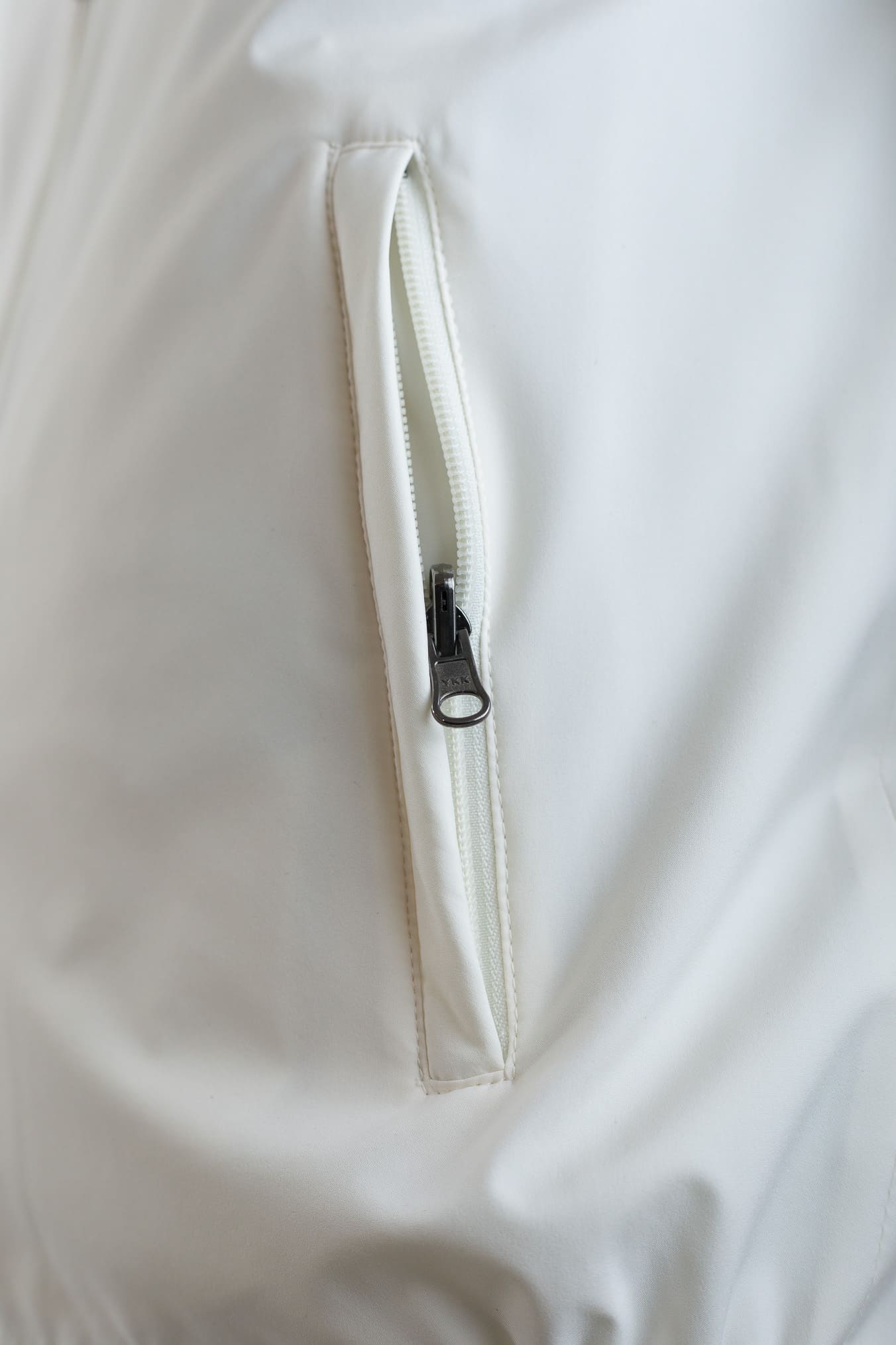 GUARINO Gilet Reversibile Vitale Barberis Beige e Bianco