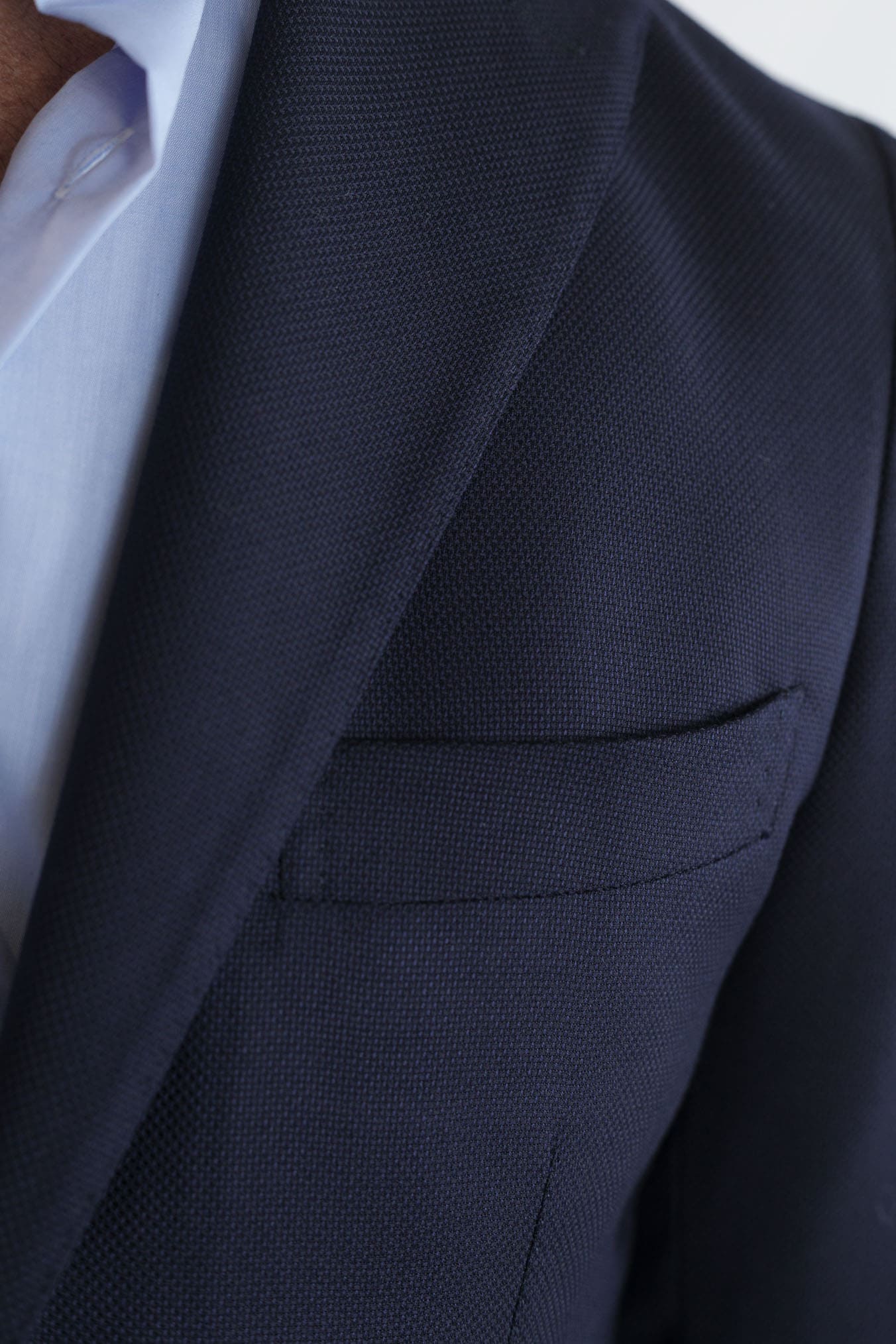 GUARINO Giacca Hopsack Blu