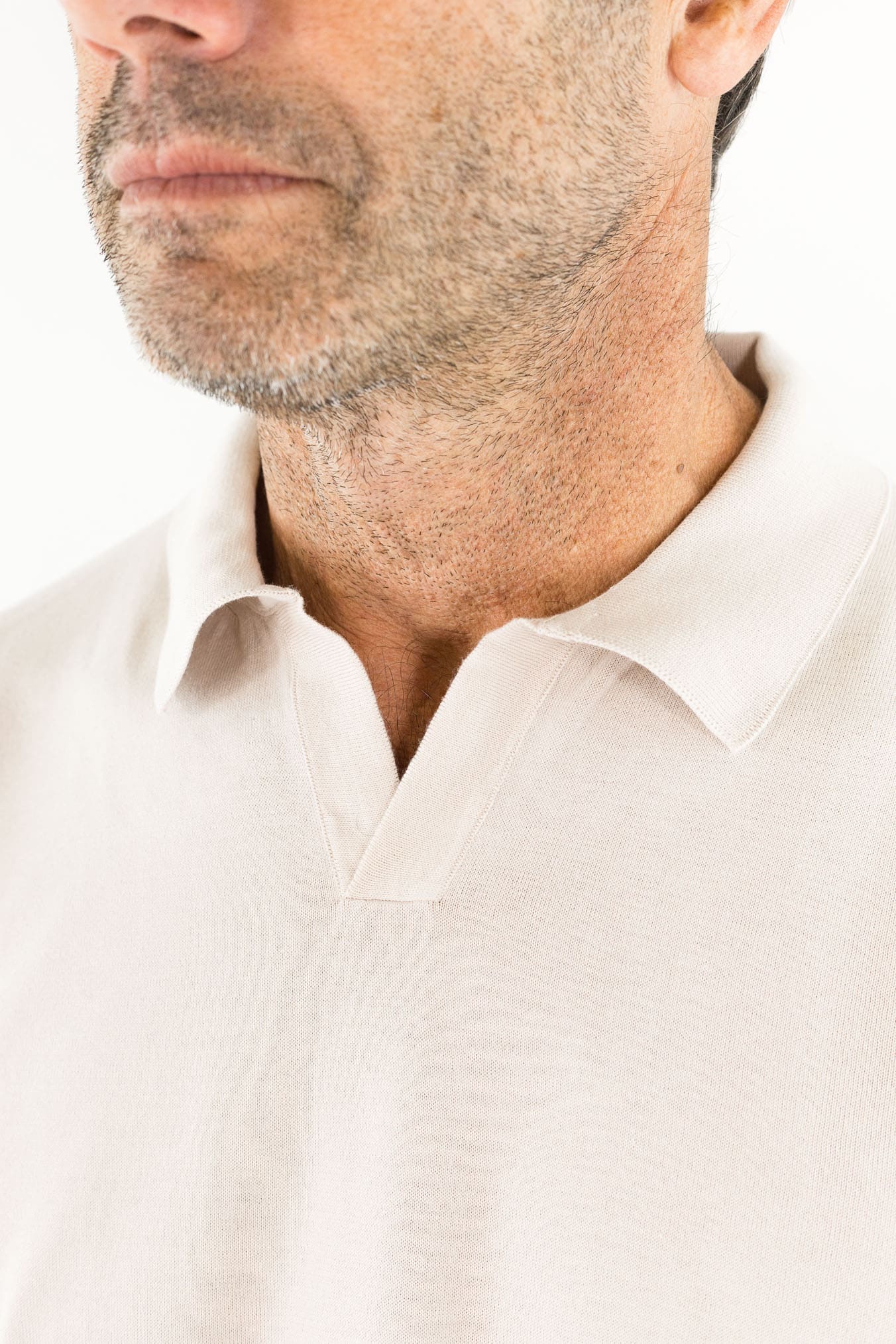 GUARINO Polo Skipper Cotone Sea Island Beige