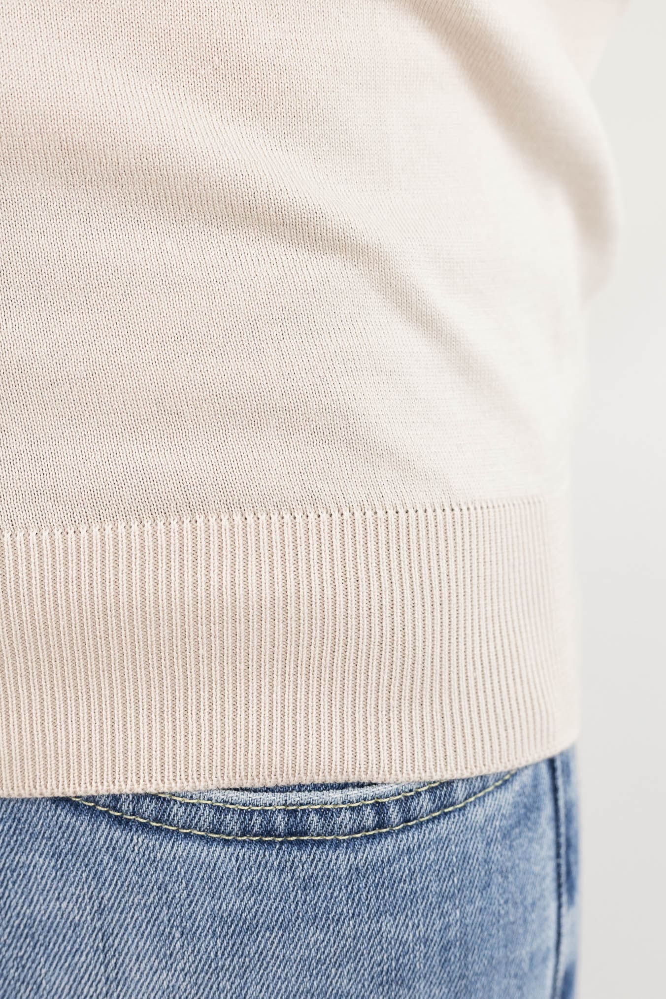 GUARINO Polo Skipper Cotone Sea Island Beige