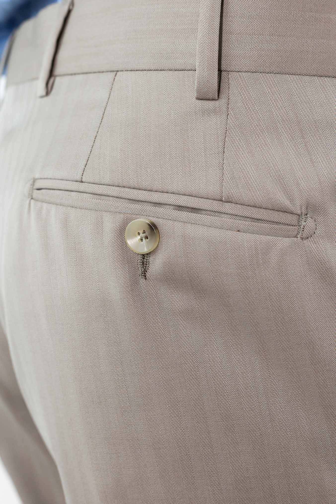 GUARINO Abito "Solaro" Lana Super 130's Beige