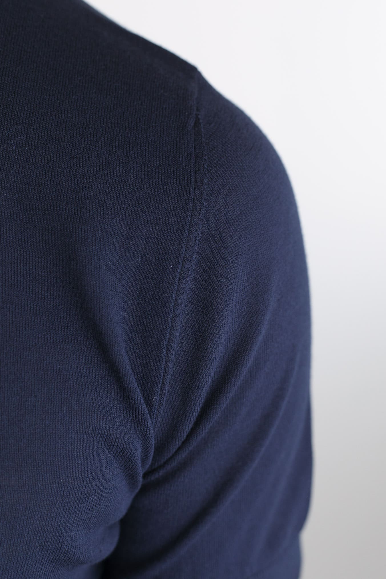 GUARINO Girocollo Maniche Corte Pima Cotton Blu Scuro