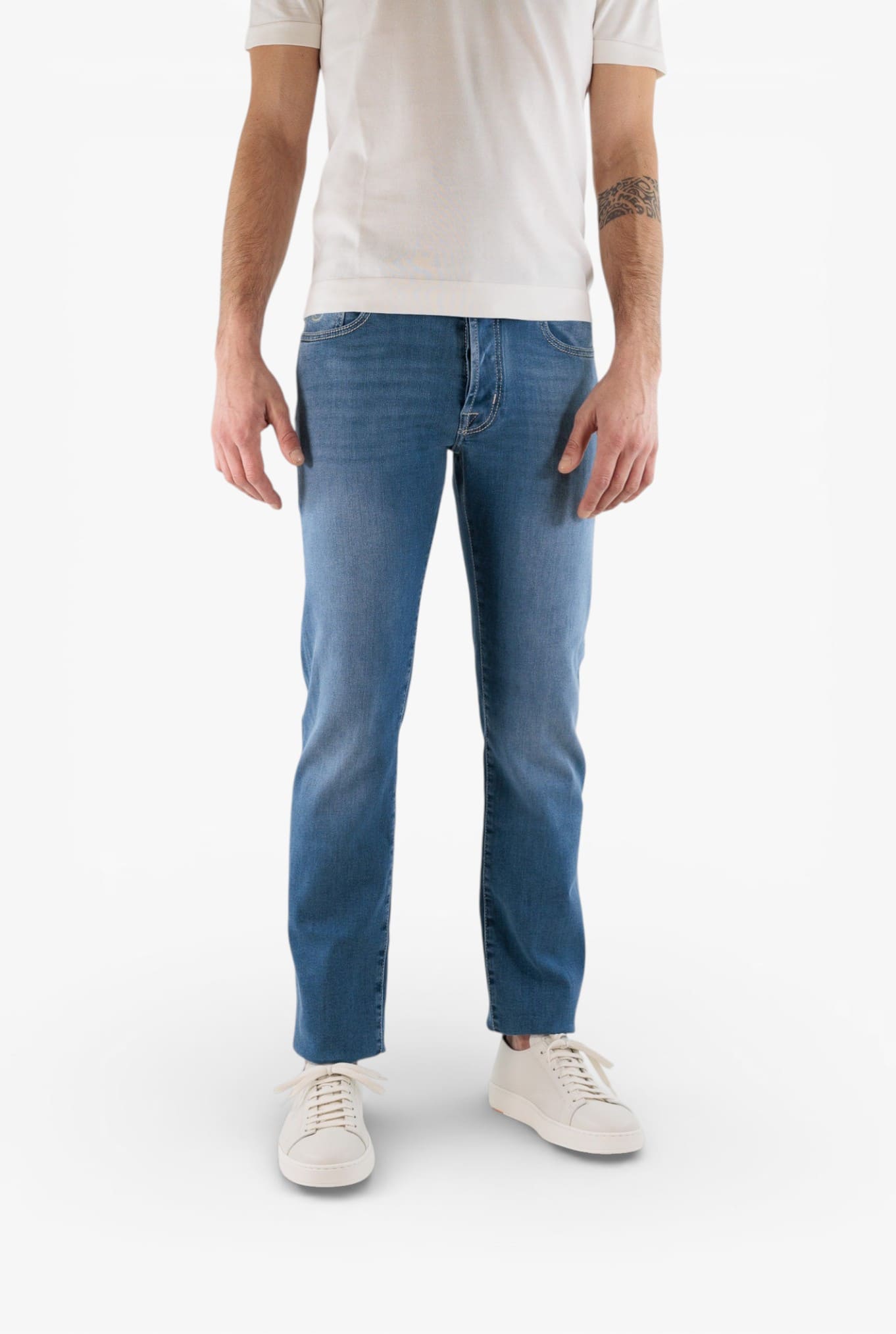 JACOB COHEN Jeans "Bard" Super Stretch Denim Medio