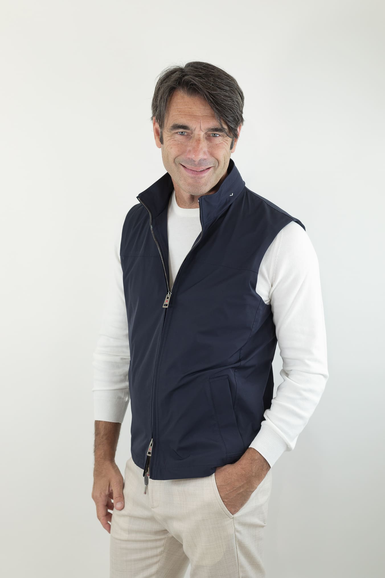 KIRED Gilet Climatek Stretch Blu