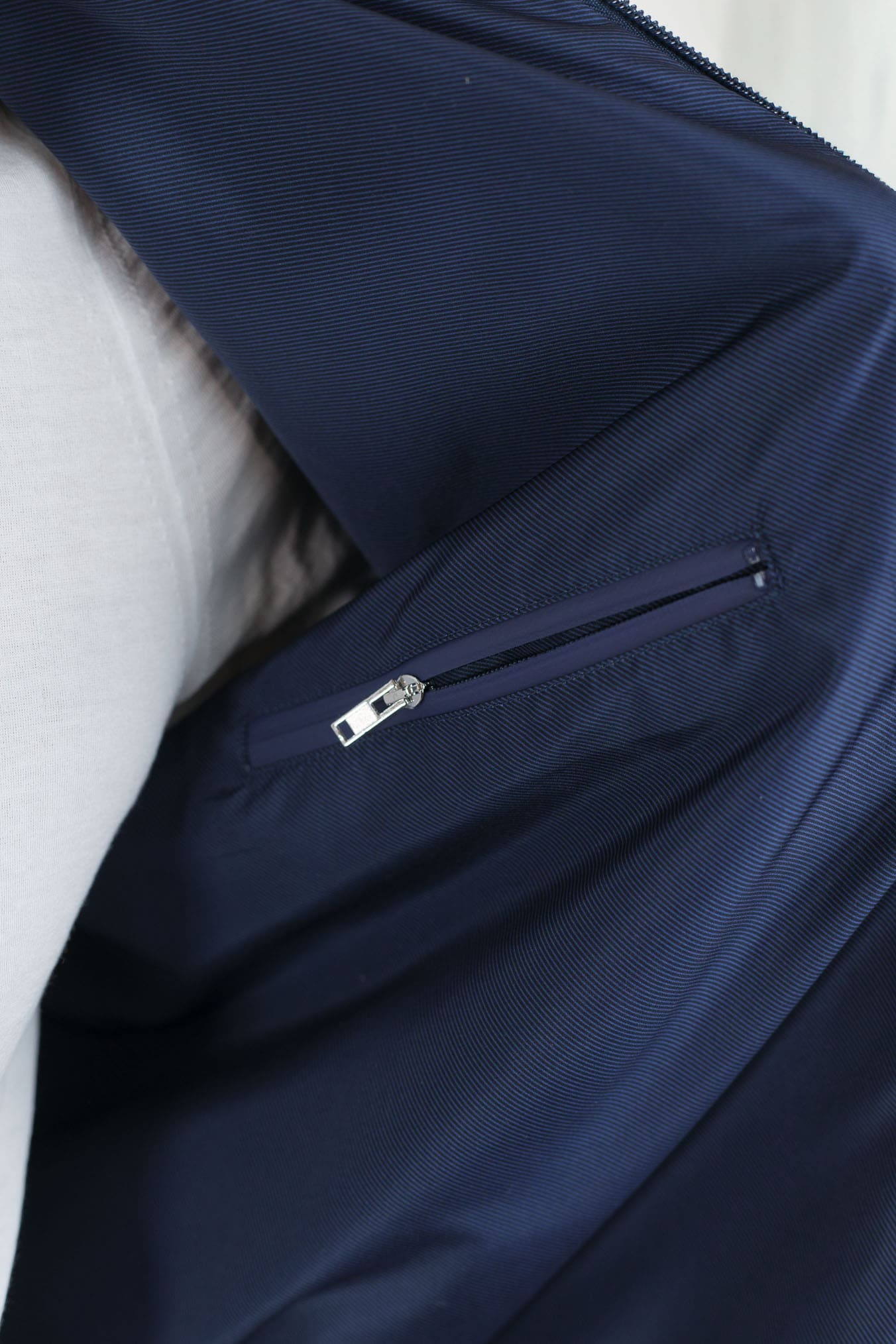 KITON Bomber Superlight Bluette