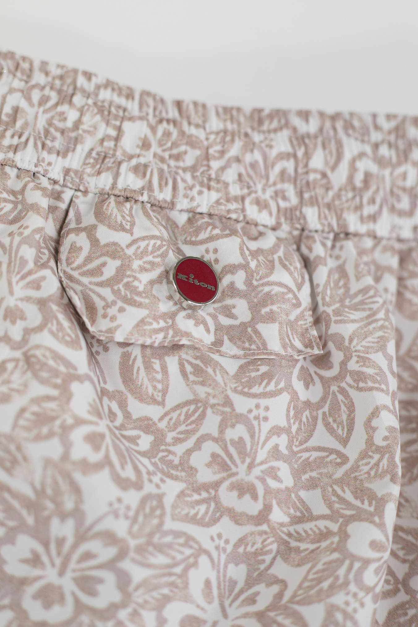 KITON Costume Fantasia Fiori Beige