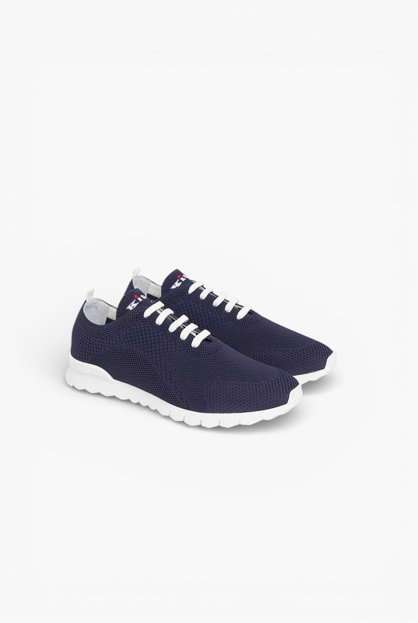 KITON Sneaker "Fit" in Maglia Blu Navy