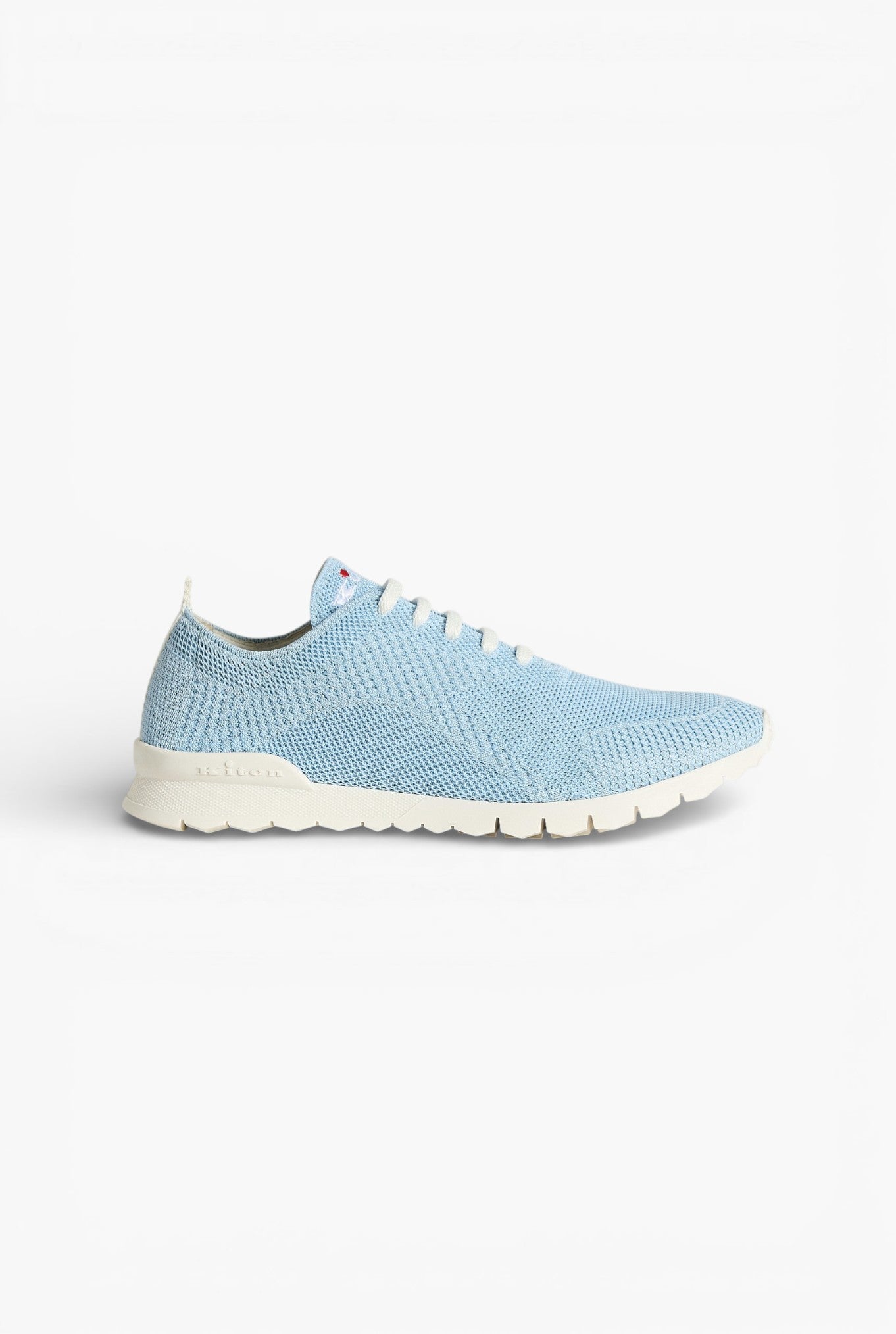 KITON Sneaker "Fit" in Maglia Celeste Kiton