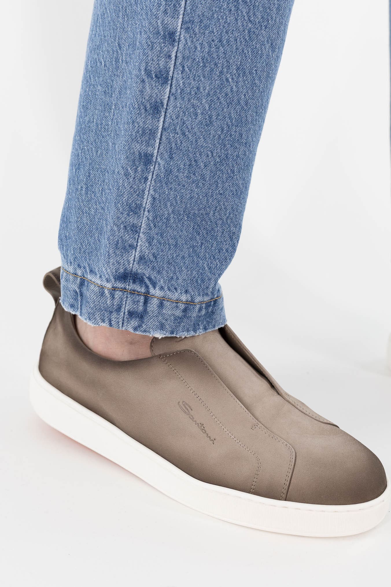 LUCIANO BARBERA Jeans Denim Chiaro Regular Fit