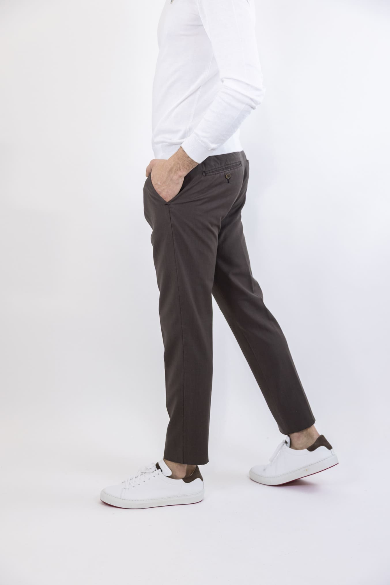 MYTHS Pantaloni Vintage Wool Testa Moro