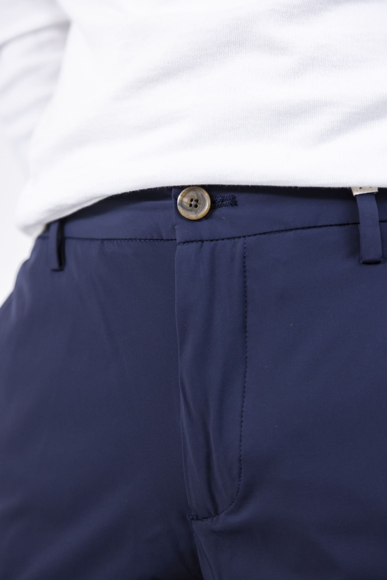 MYTHS Pantaloni Active Tech Coulisse Removibile Blu