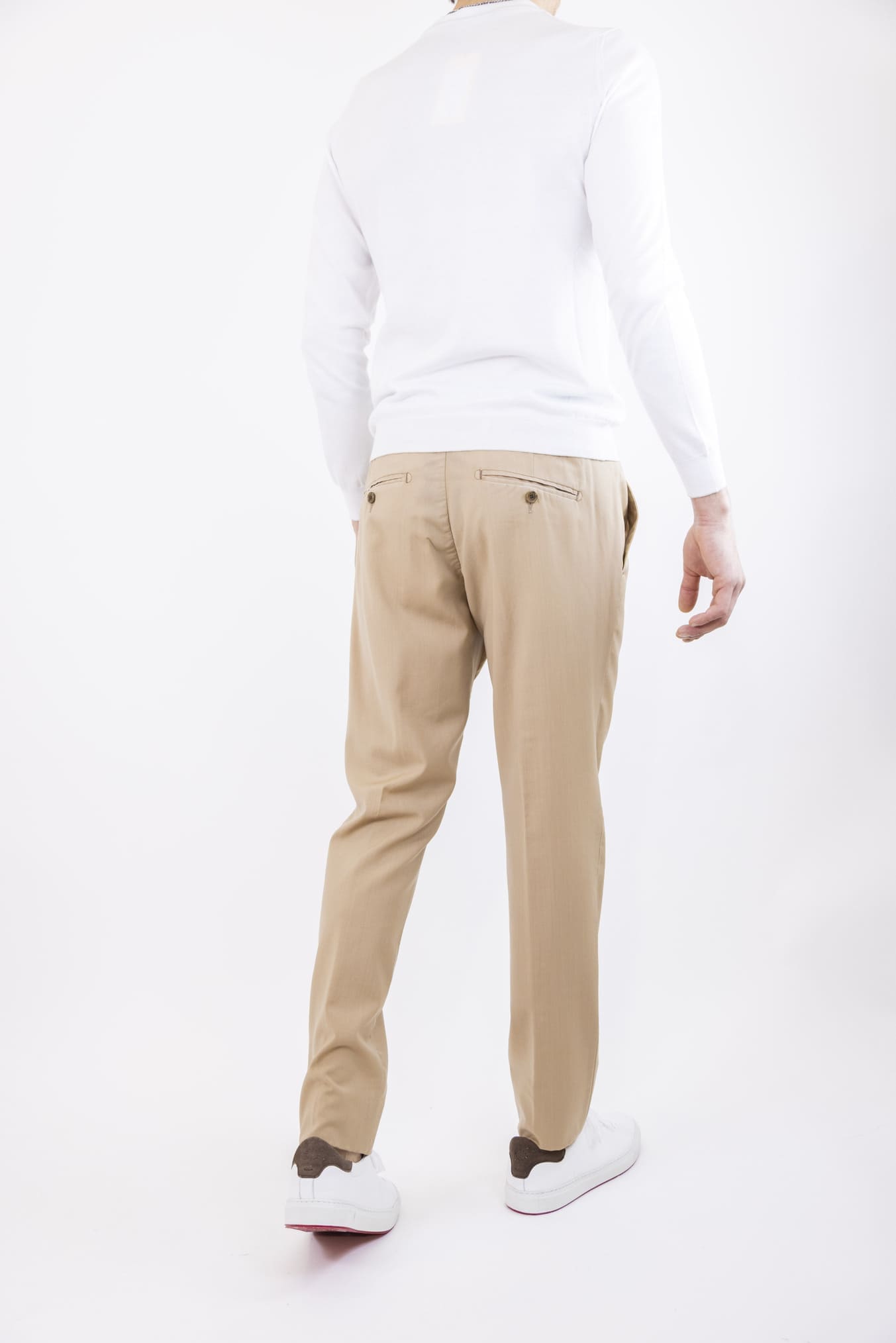 MYTHS Pantaloni Vintage Wool Beige