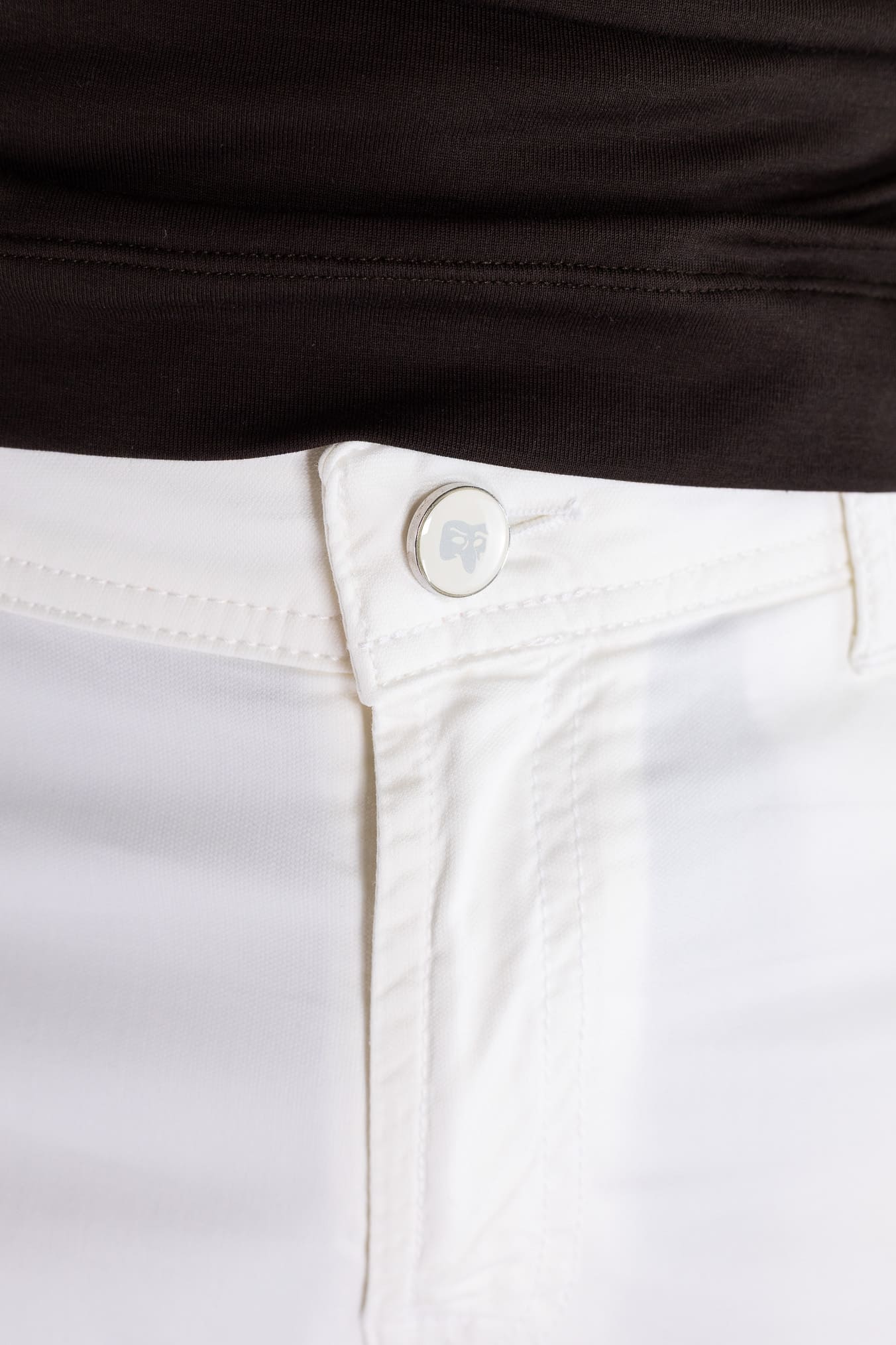 PESCAROLO Pantaloni "Nerano" 5 Tasche Bianco