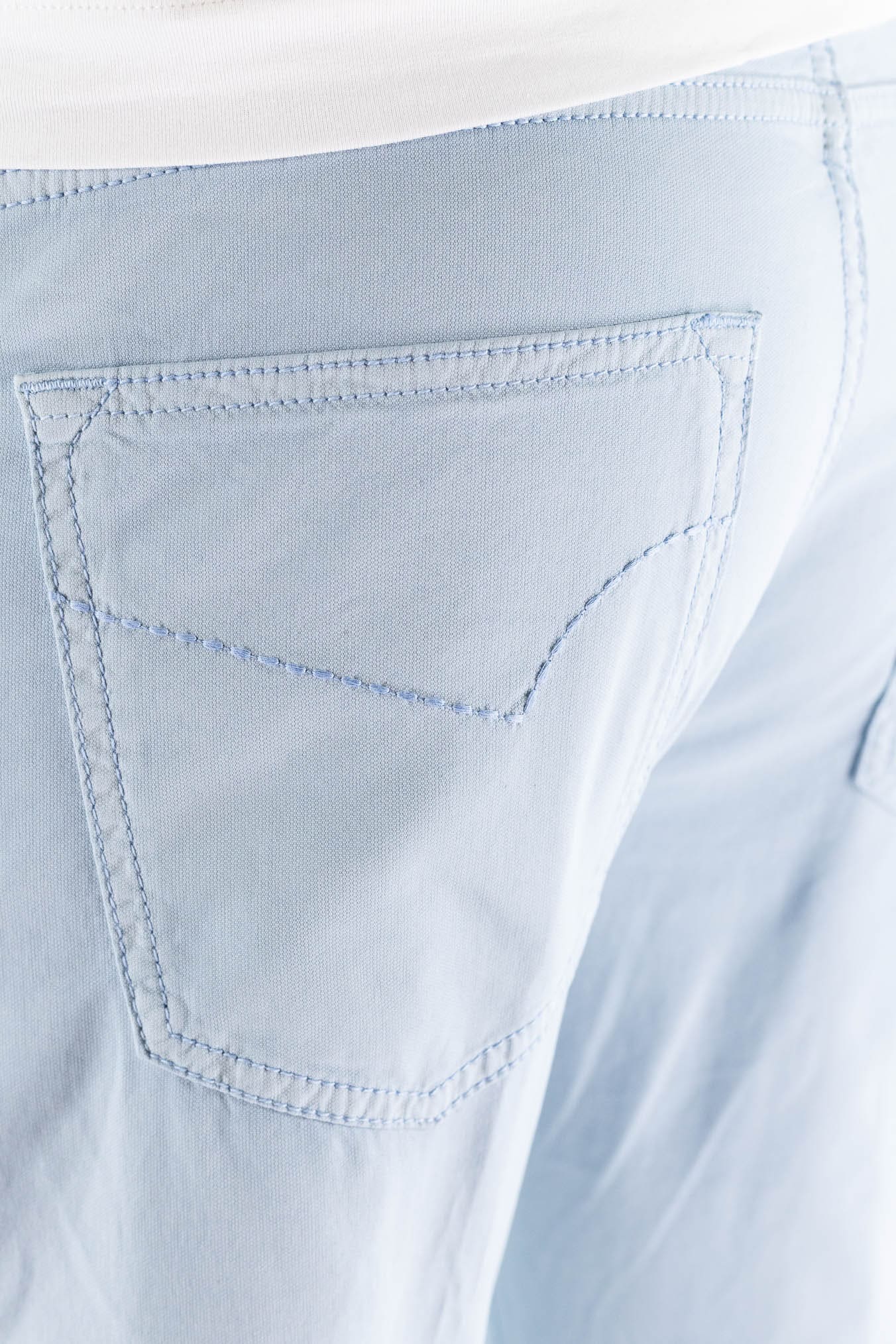 PESCAROLO Pantaloni "Nerano" 5 Tasche Celeste