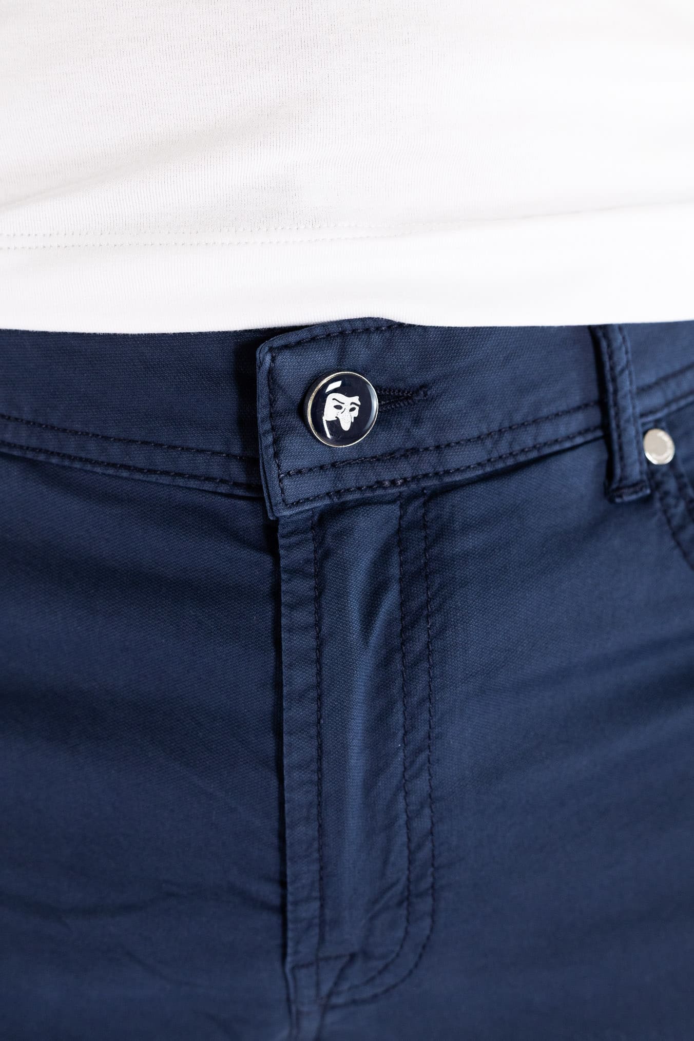 PESCAROLO Pantaloni "Nerano" 5 Tasche Blu