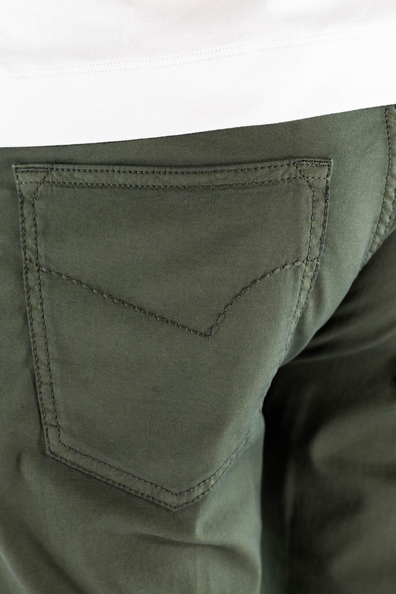 PESCAROLO Pantaloni "Nerano" 5 Tasche Verde