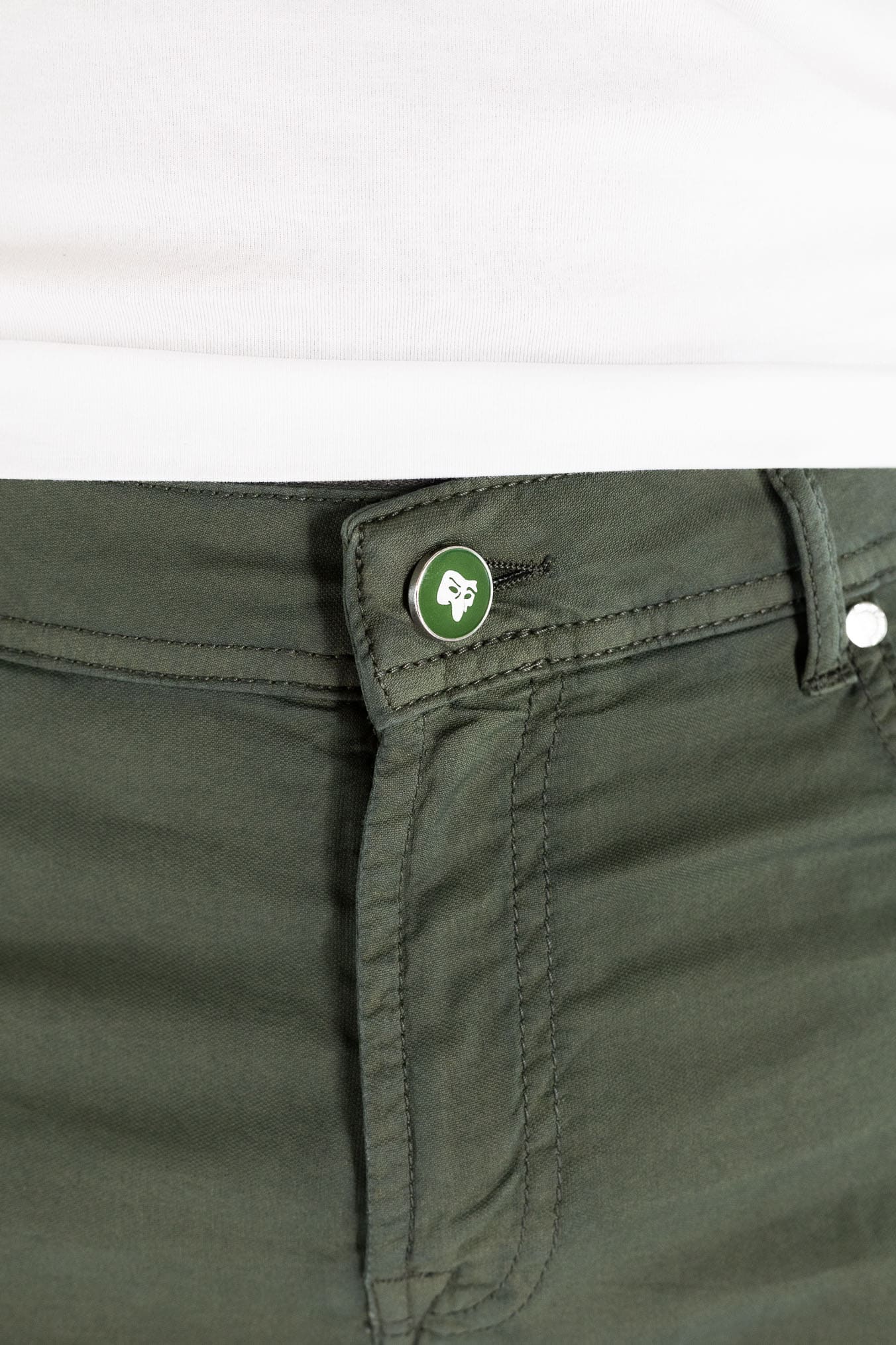 PESCAROLO Pantaloni "Nerano" 5 Tasche Verde