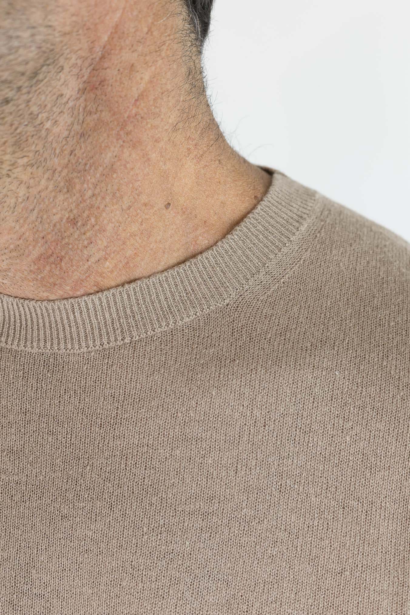 PIACENZA CASHMERE Girocollo Superlight Seta Cashmere Beige