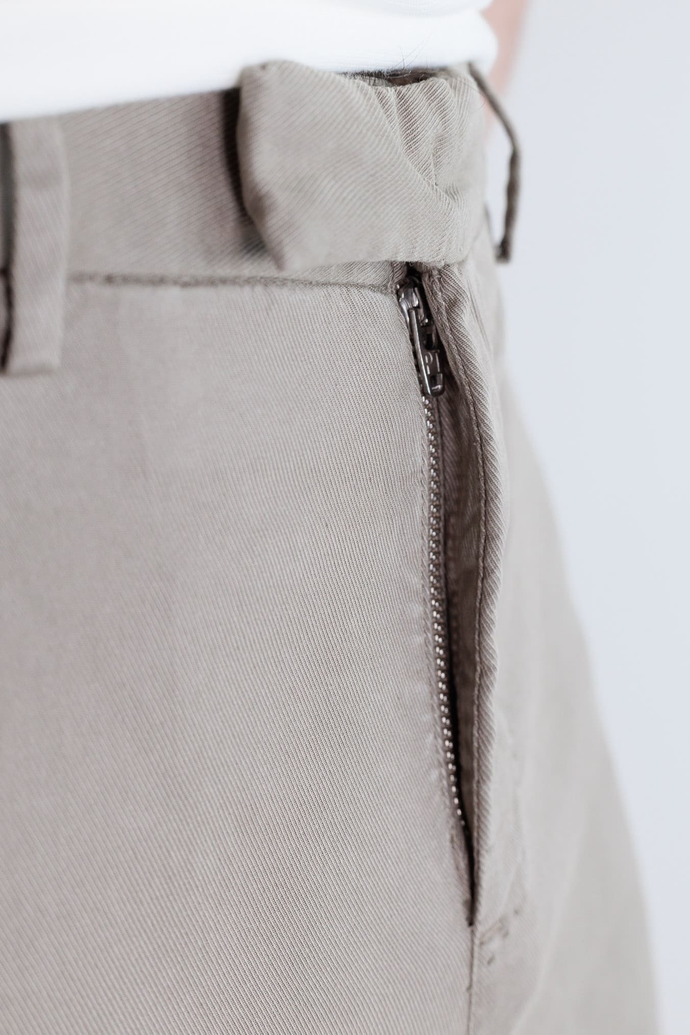 PT Pantaloni Misto Cotone Twill Stretch Beige