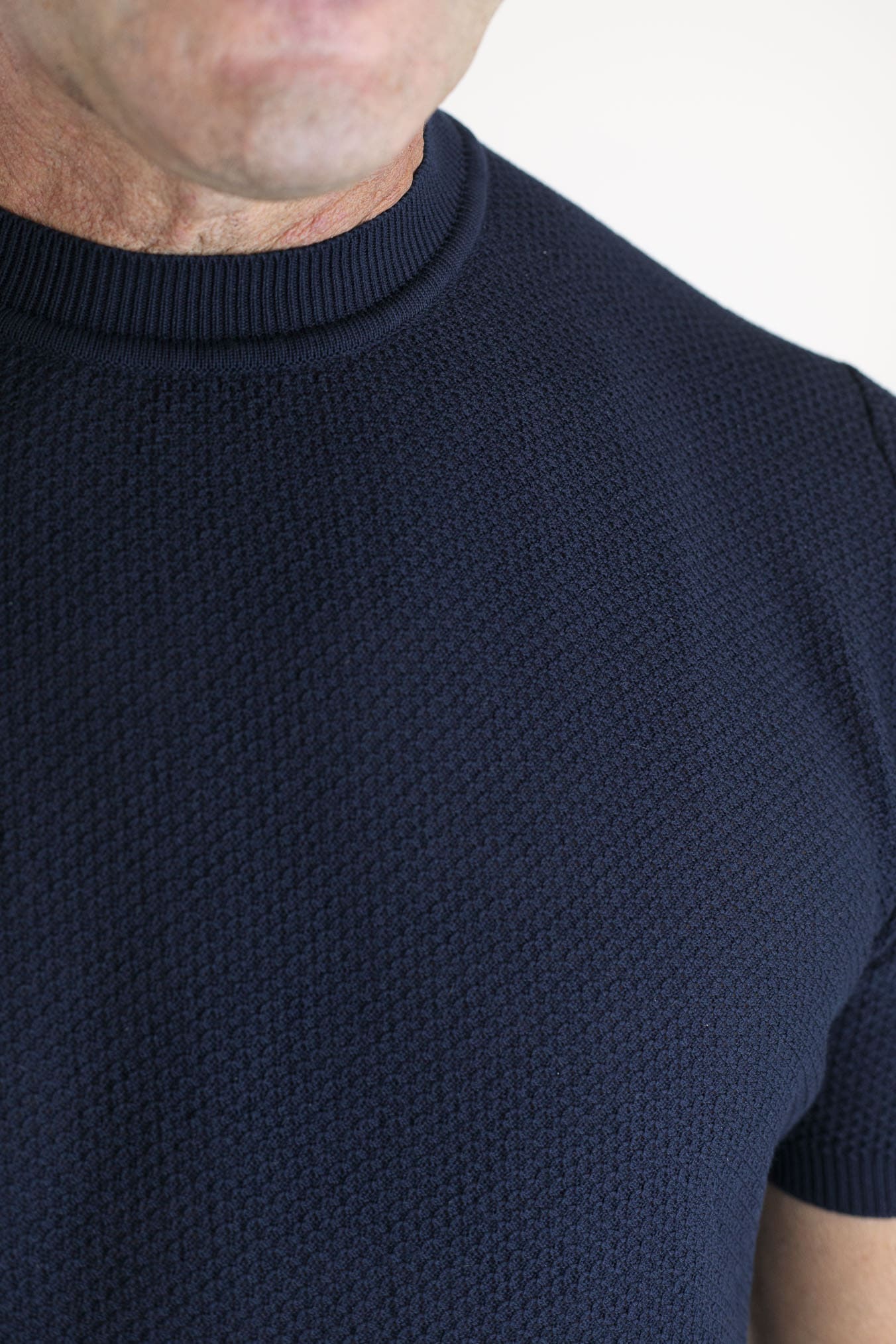 RAKKI' Girocollo Maniche Corte Marlon Brando Blu