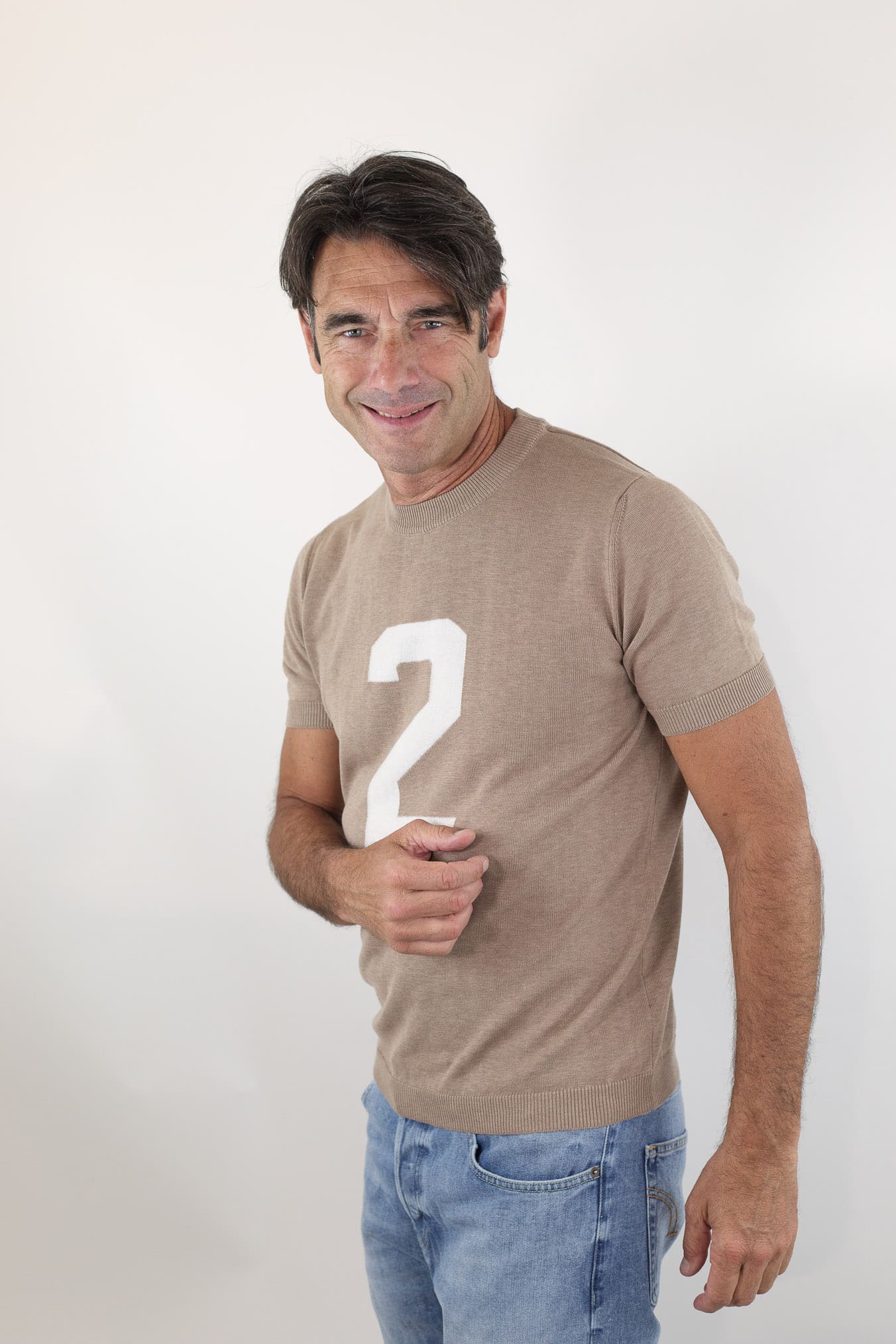 RAKKI' T-Shirt Steve McQueenT-Crown Nocciola