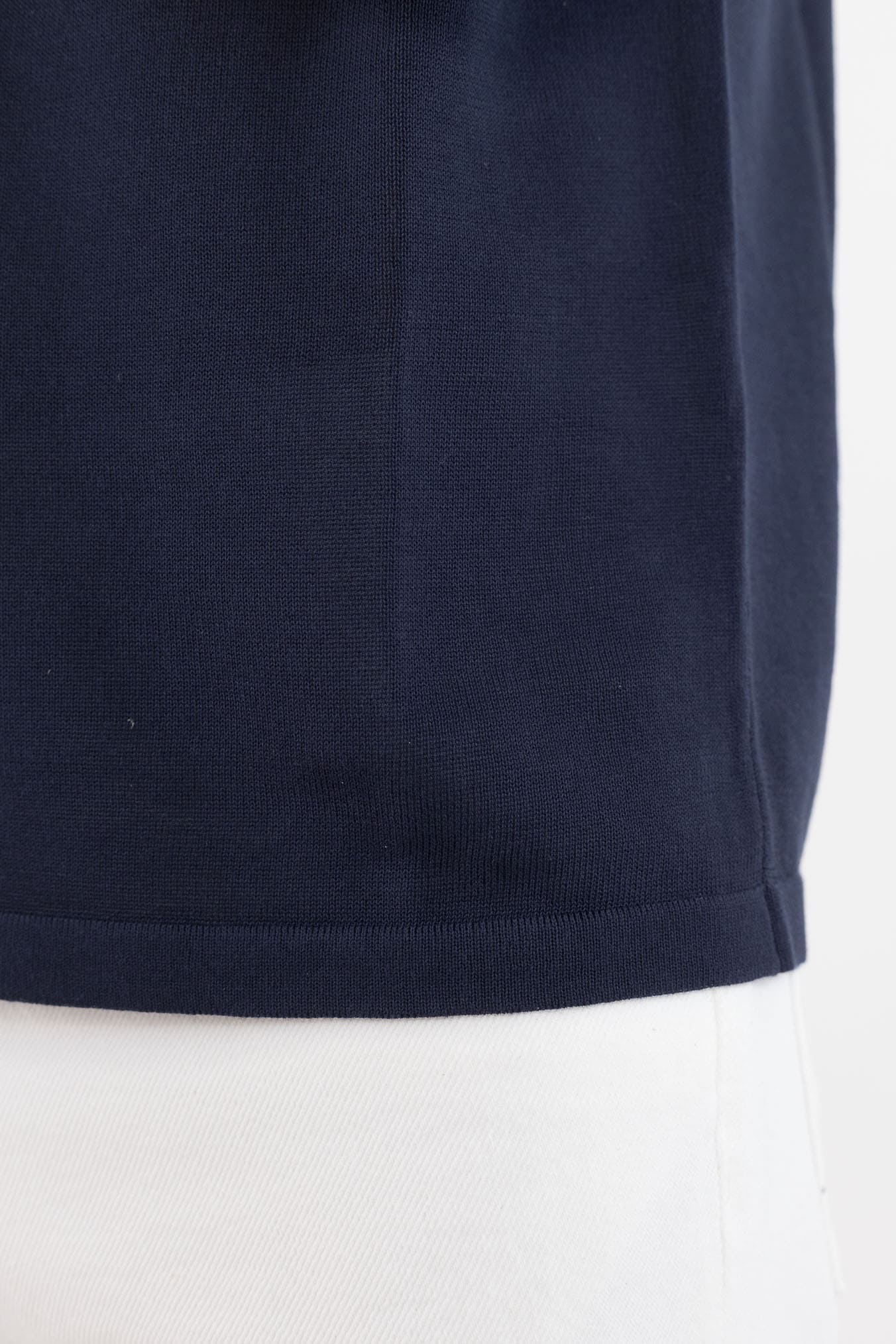 ROBERTO COLLINA Girocollo Cotone Maniche Corte Blu Navy