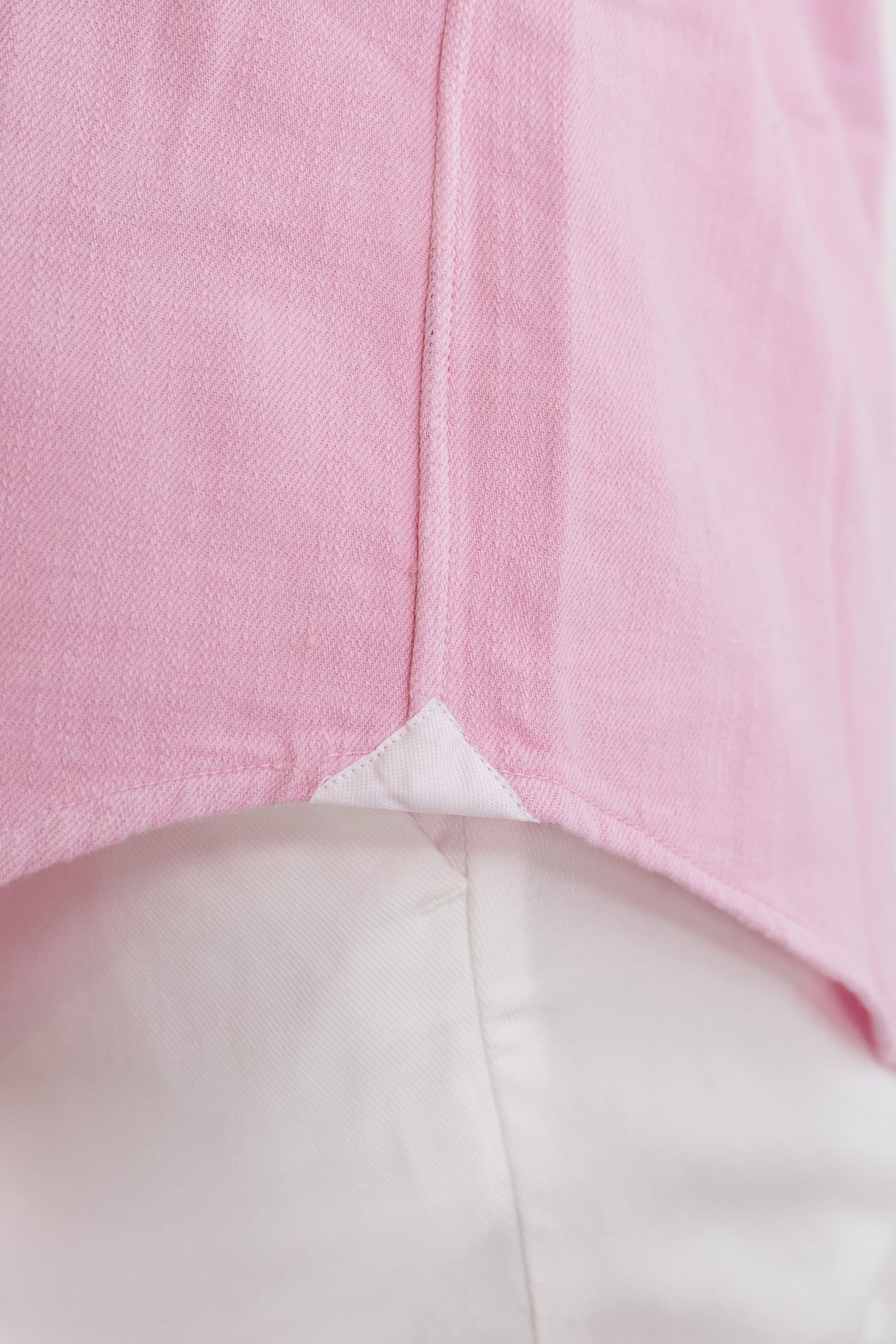 SARTORIO Camicia Texana Denim Rosa
